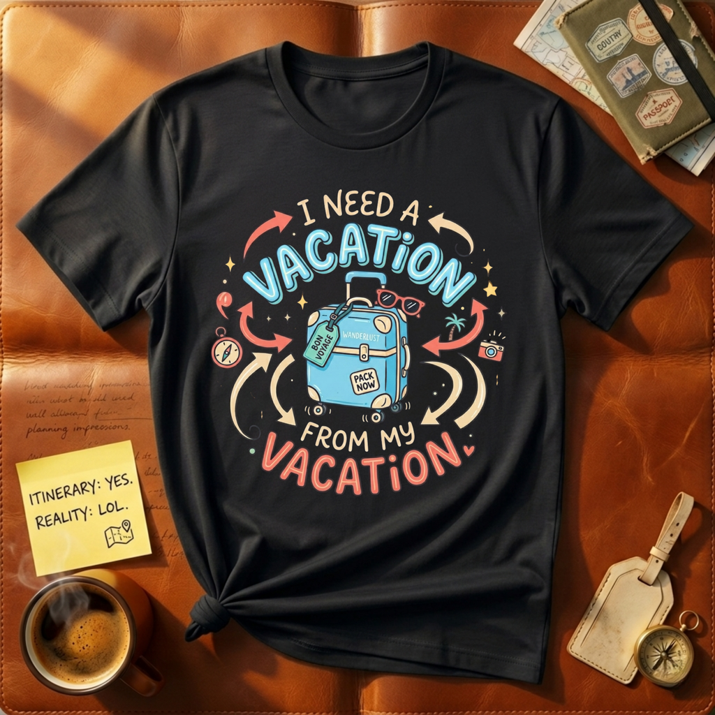 I Need A Vacation From My Vacation T-Shirt