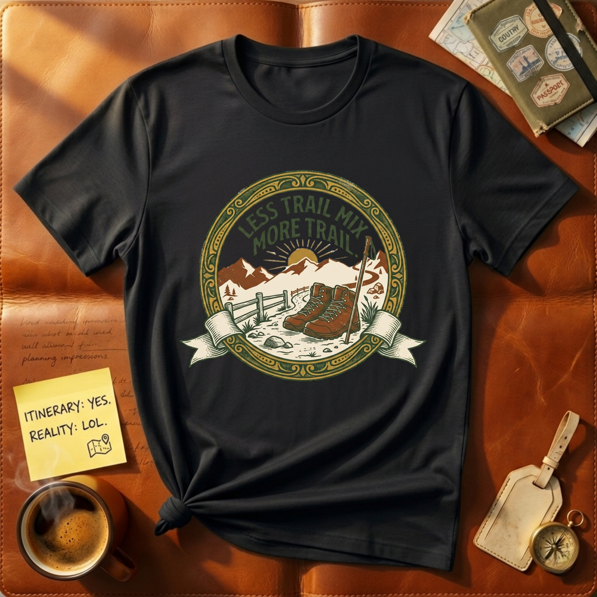 Less Trail Mix More Trail T-Shirt
