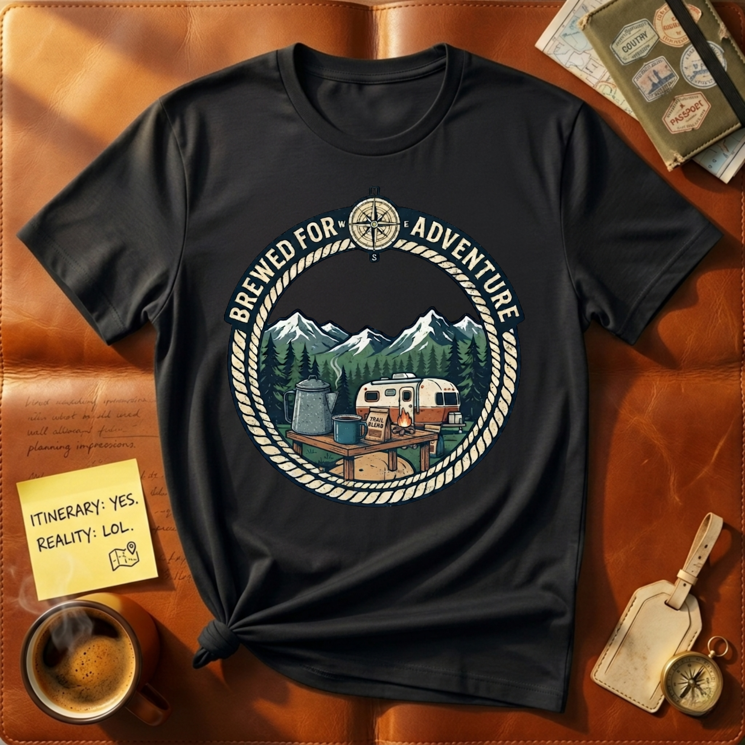 Brewed For Adventure T-Shirt