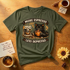 More Espresso Less Depresso T-Shirt