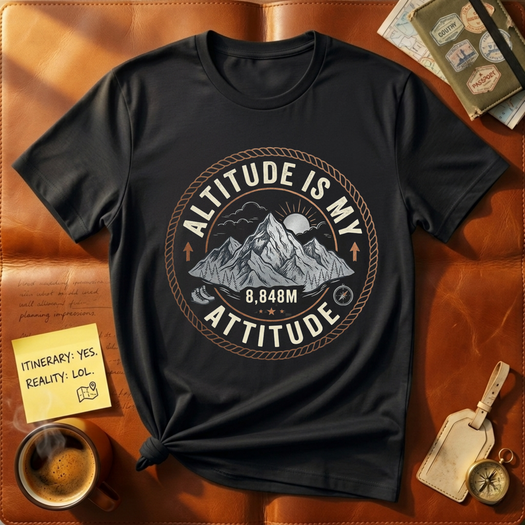 Altitude is my attitude T-Shirt