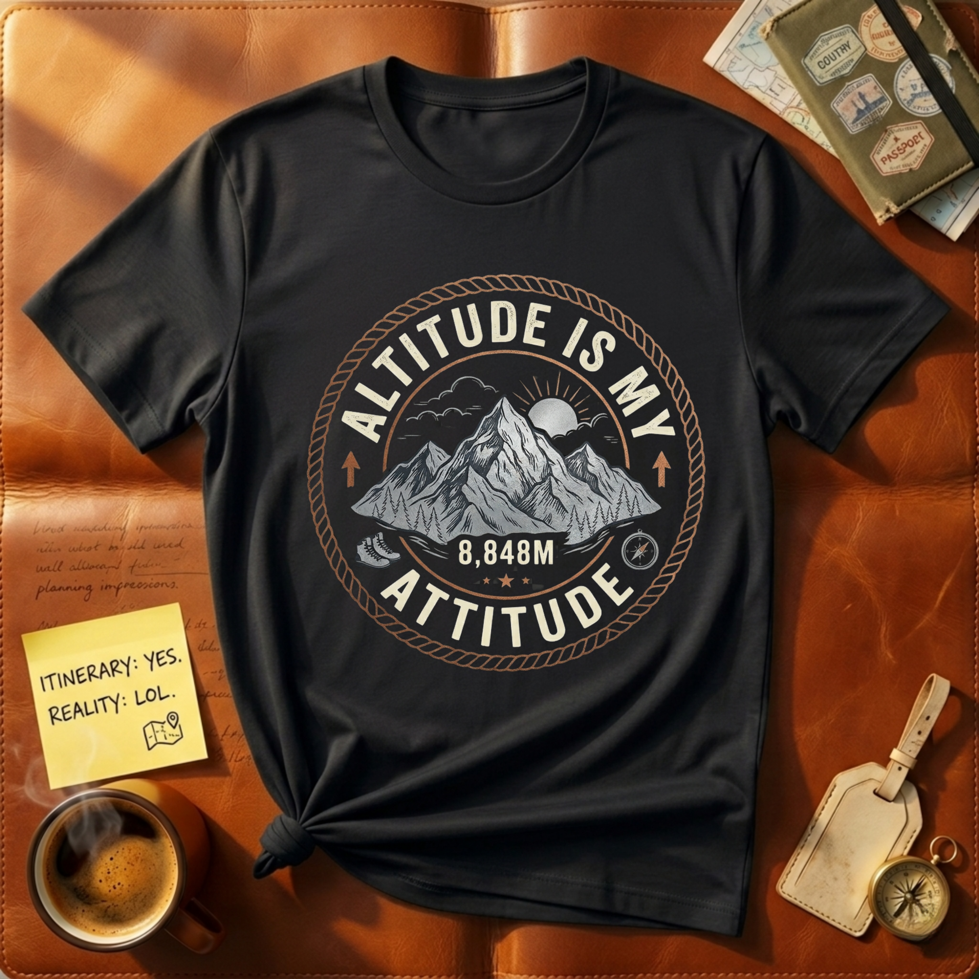 Altitude is my attitude T-Shirt