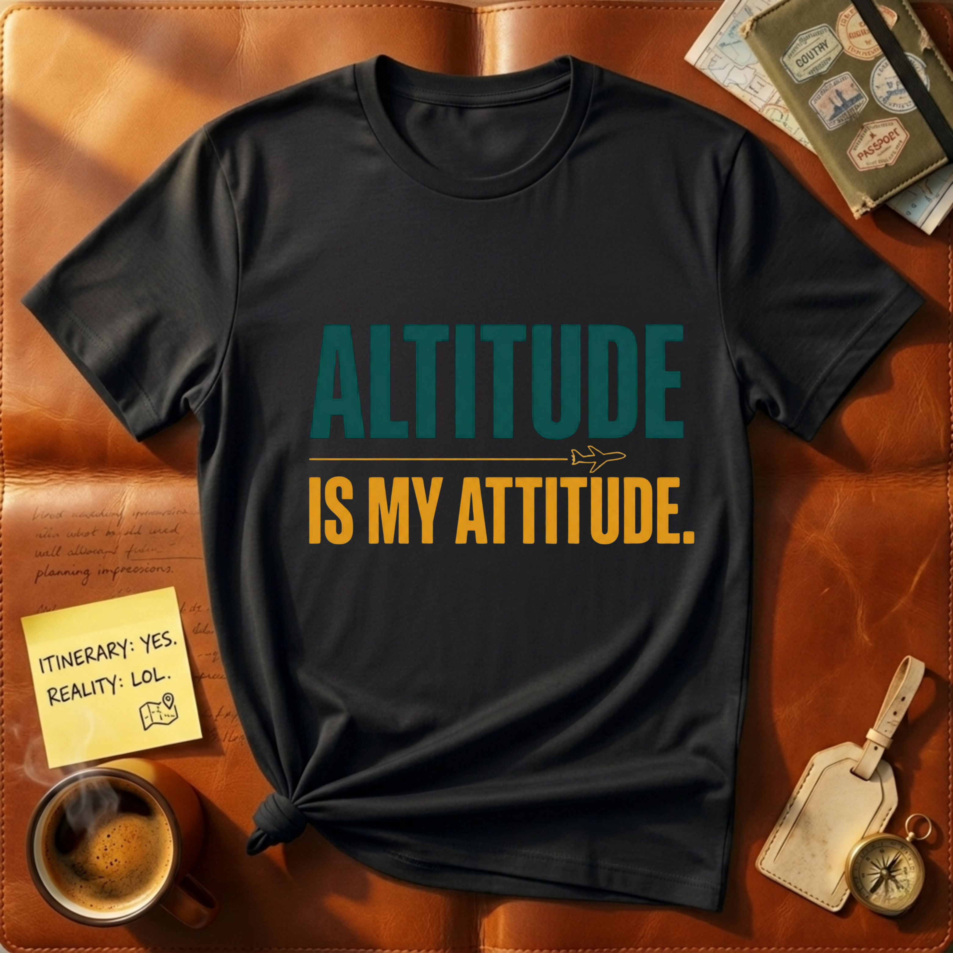 Altitude is my attitude T-Shirt