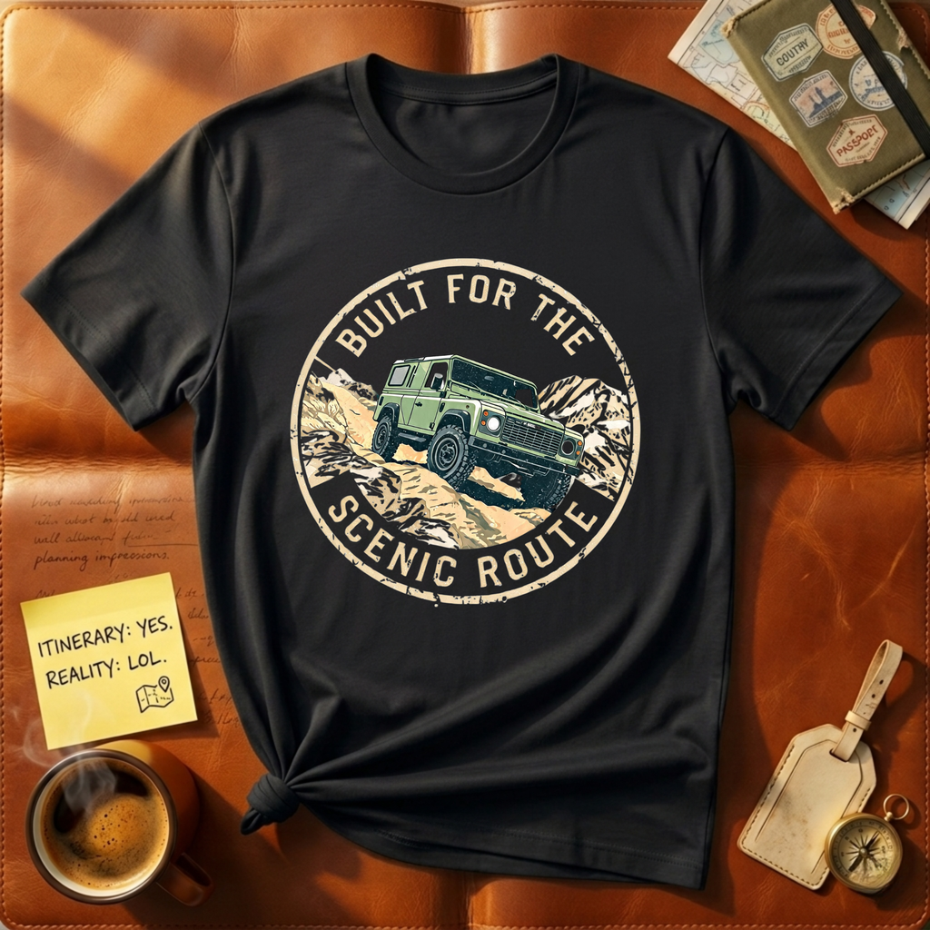 Build For The Scenic Route T-Shirt
