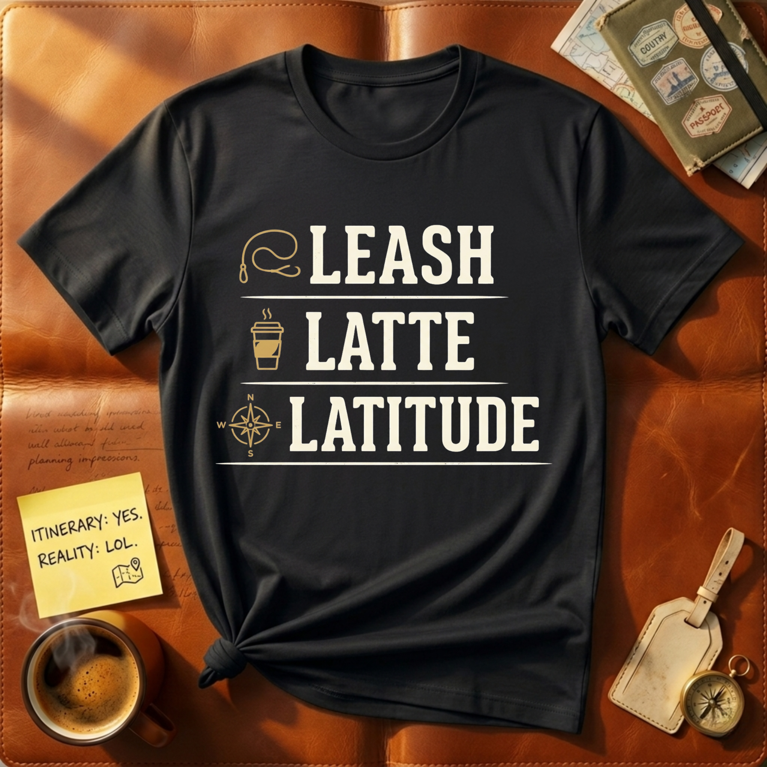 Lease Latte Latitude T-Shirt