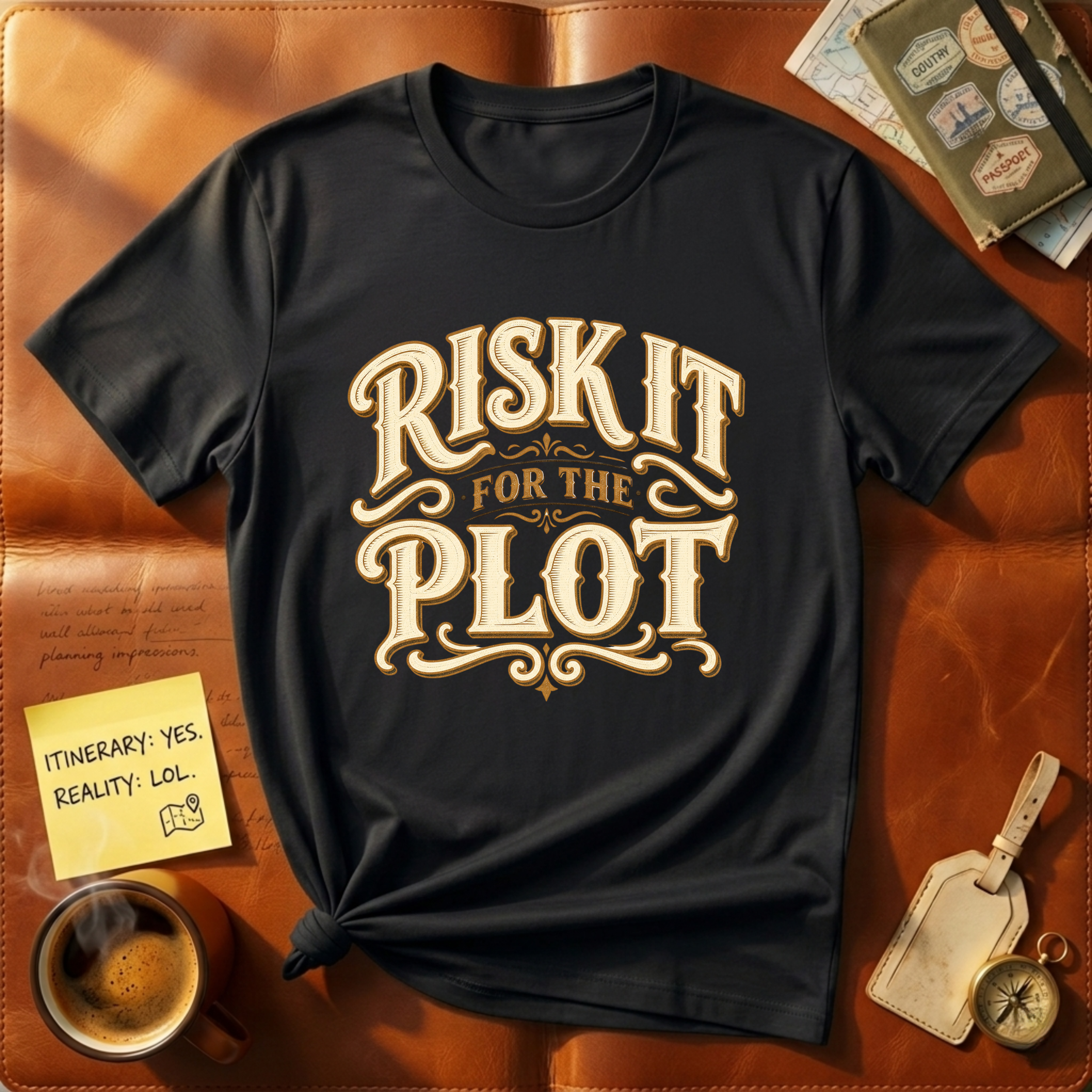 Risk It For the Plot T-Shirt