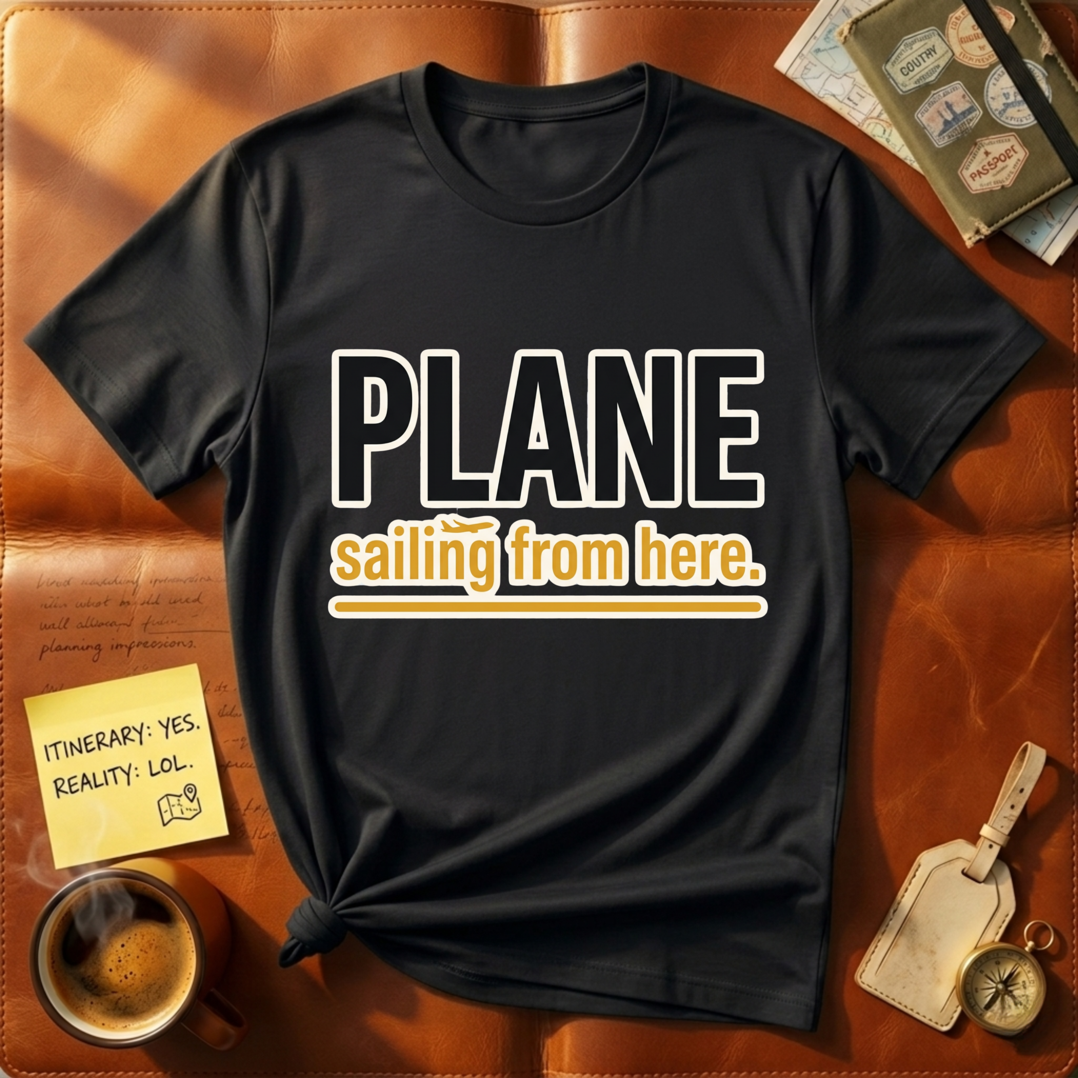 Plane Sailing From Here T-Shirt