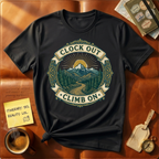 Clock Out Climb On T-Shirt