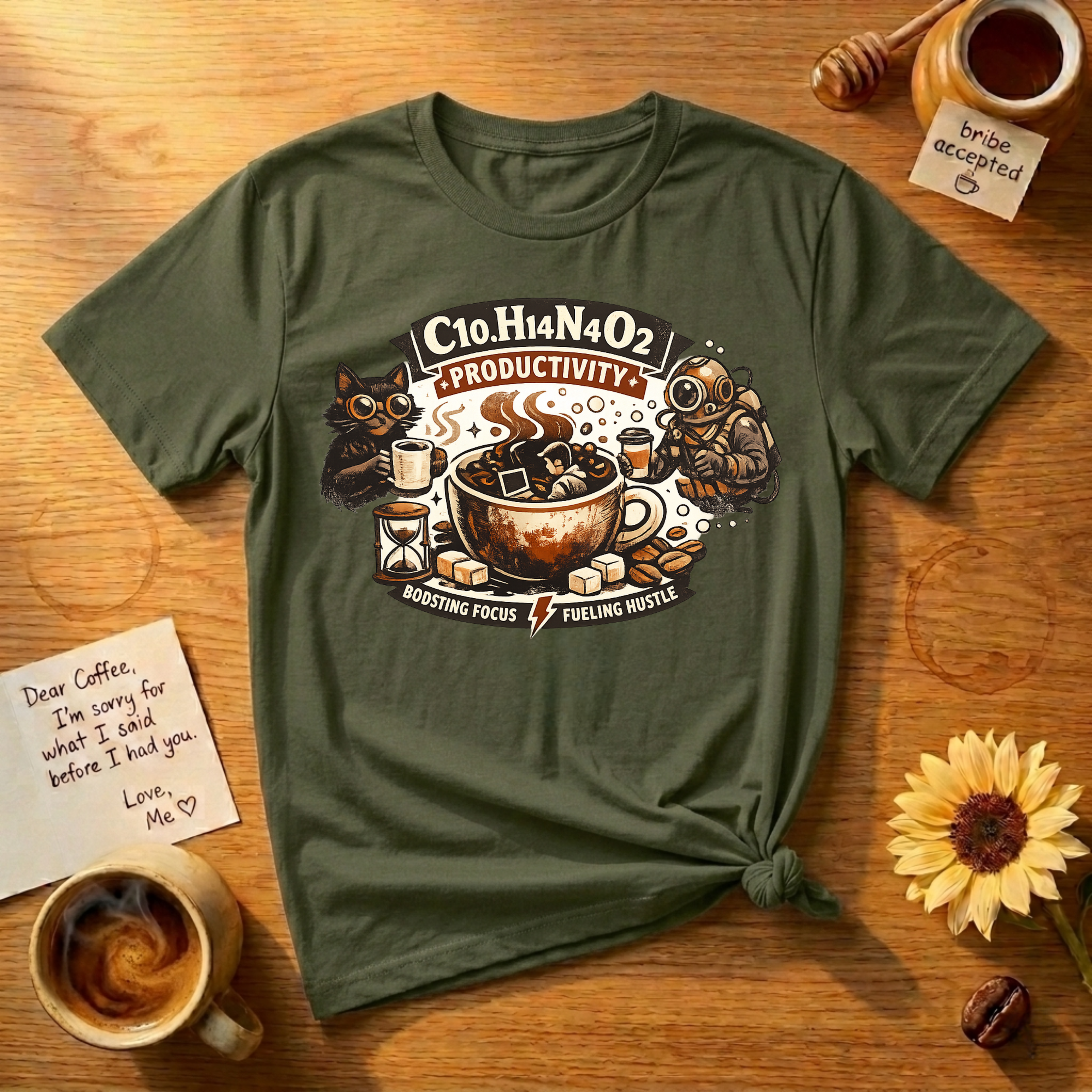 C10H14N4O2 T-Shirt