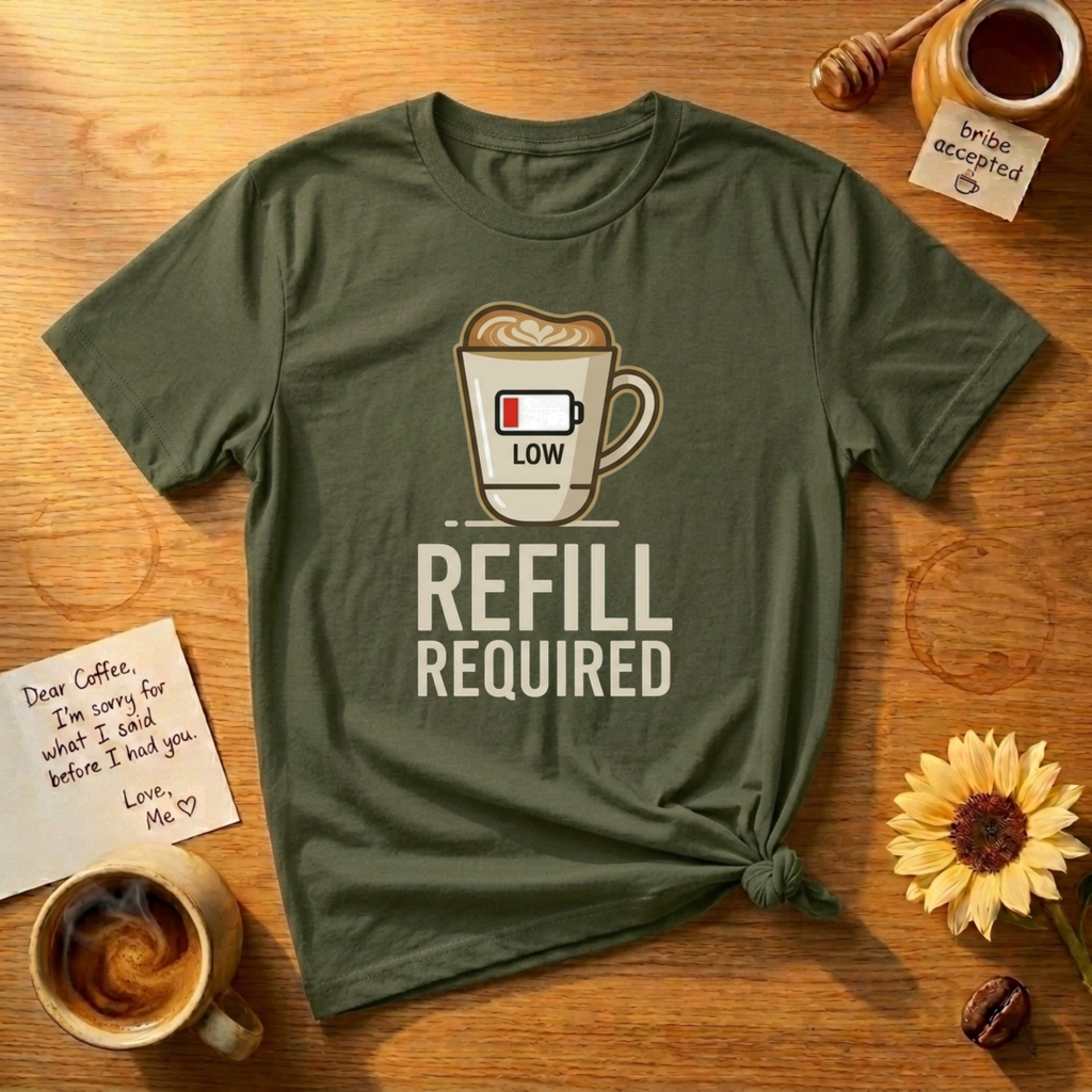 Refill Required T-Shirt