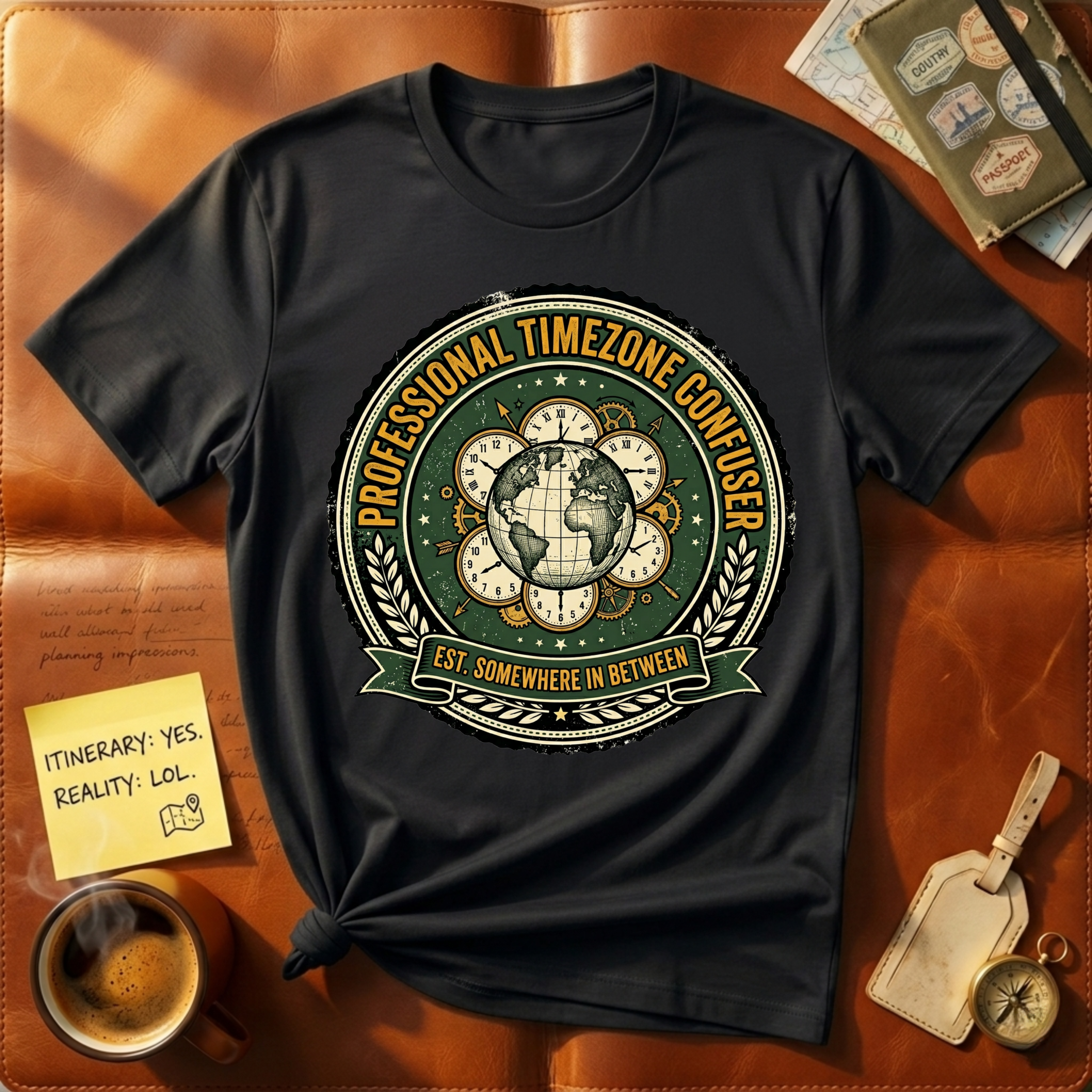 Professional Timezone Confuser T-Shirt