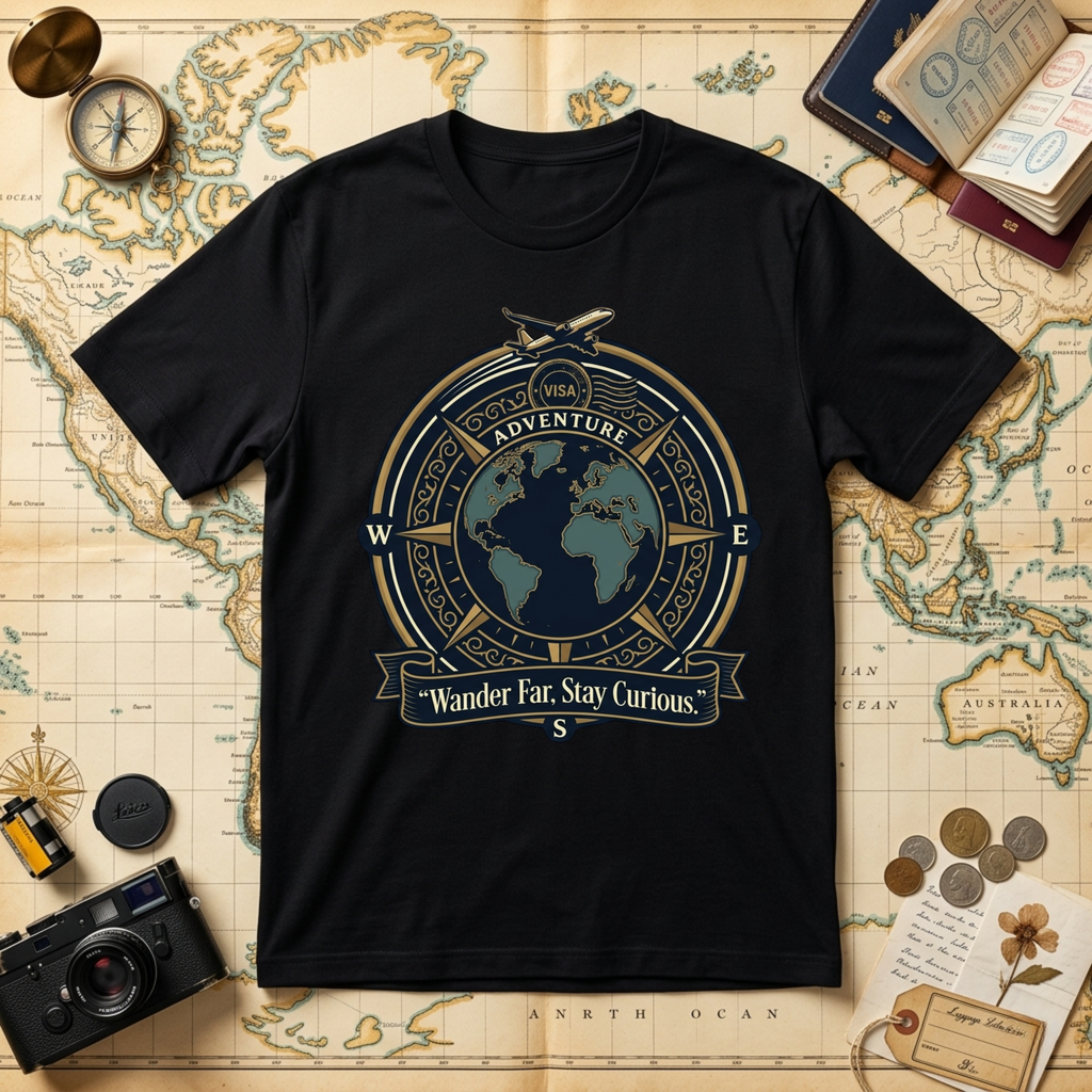Wander Far Stay Curious T-Shirt