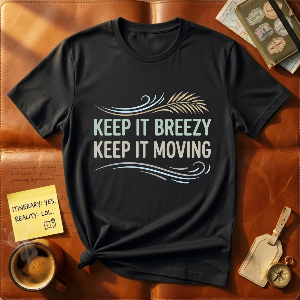 Keep It Breezy Keep It Moving T-Shirt