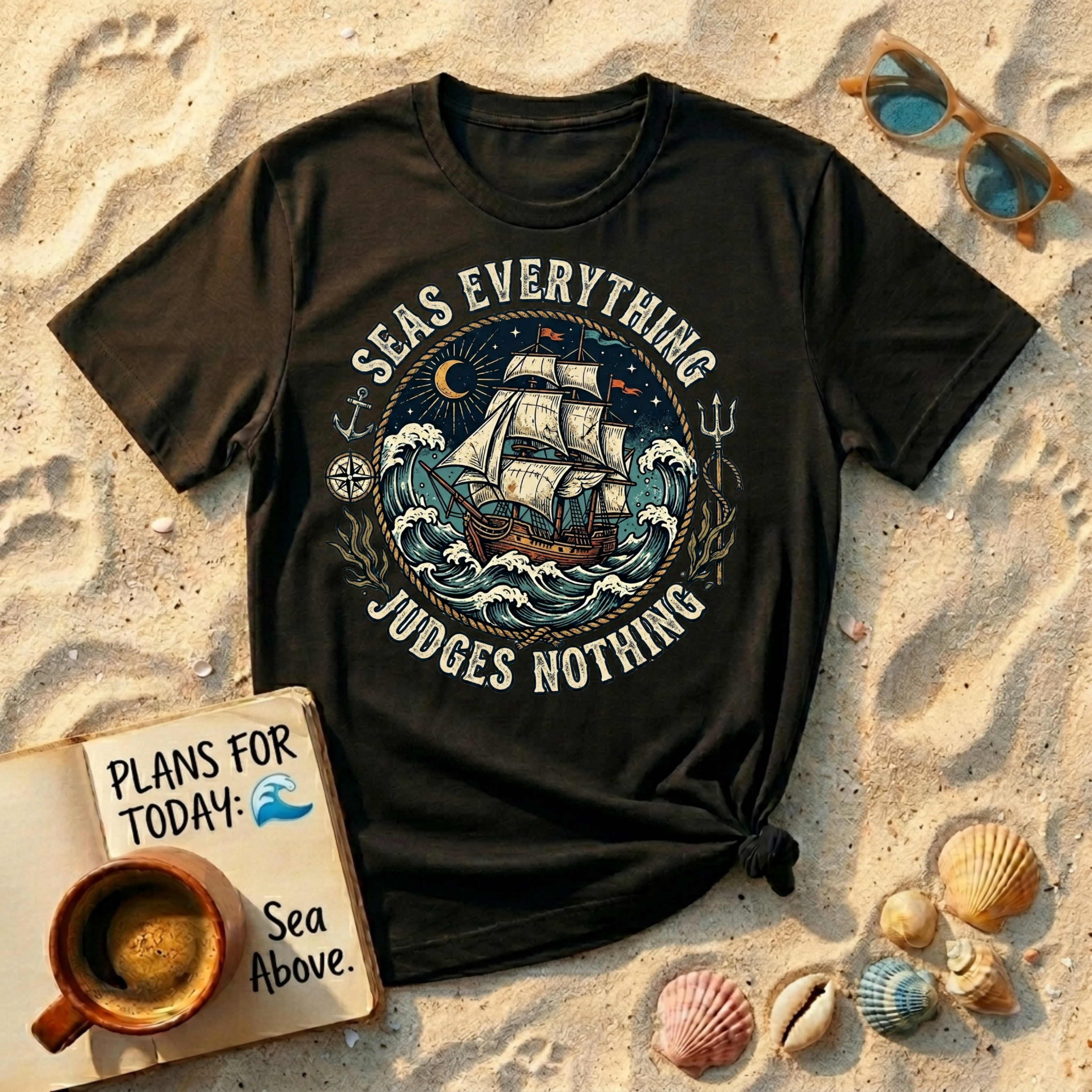 Seas Everything Judges Nothing T-Shirt