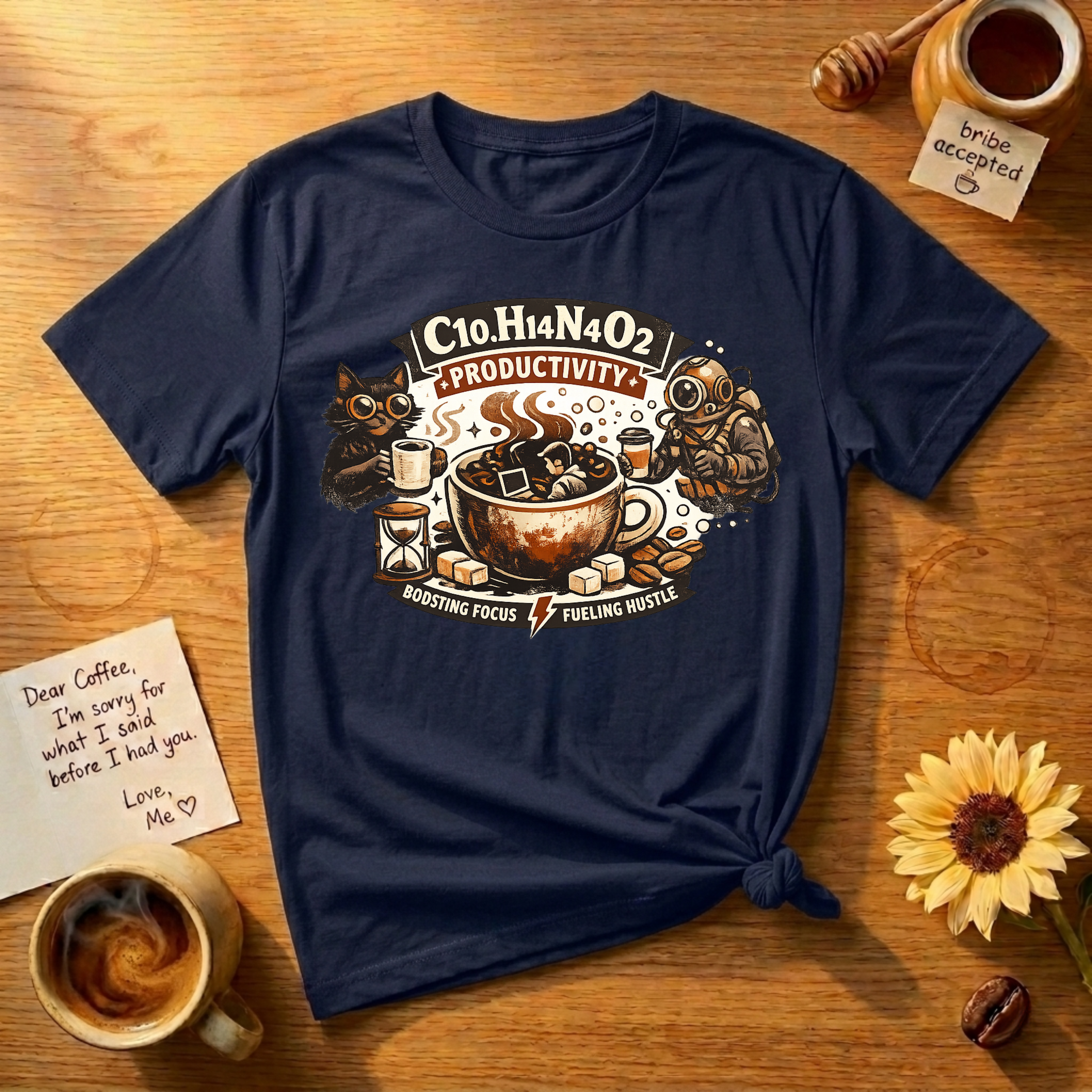 C10H14N4O2 T-Shirt