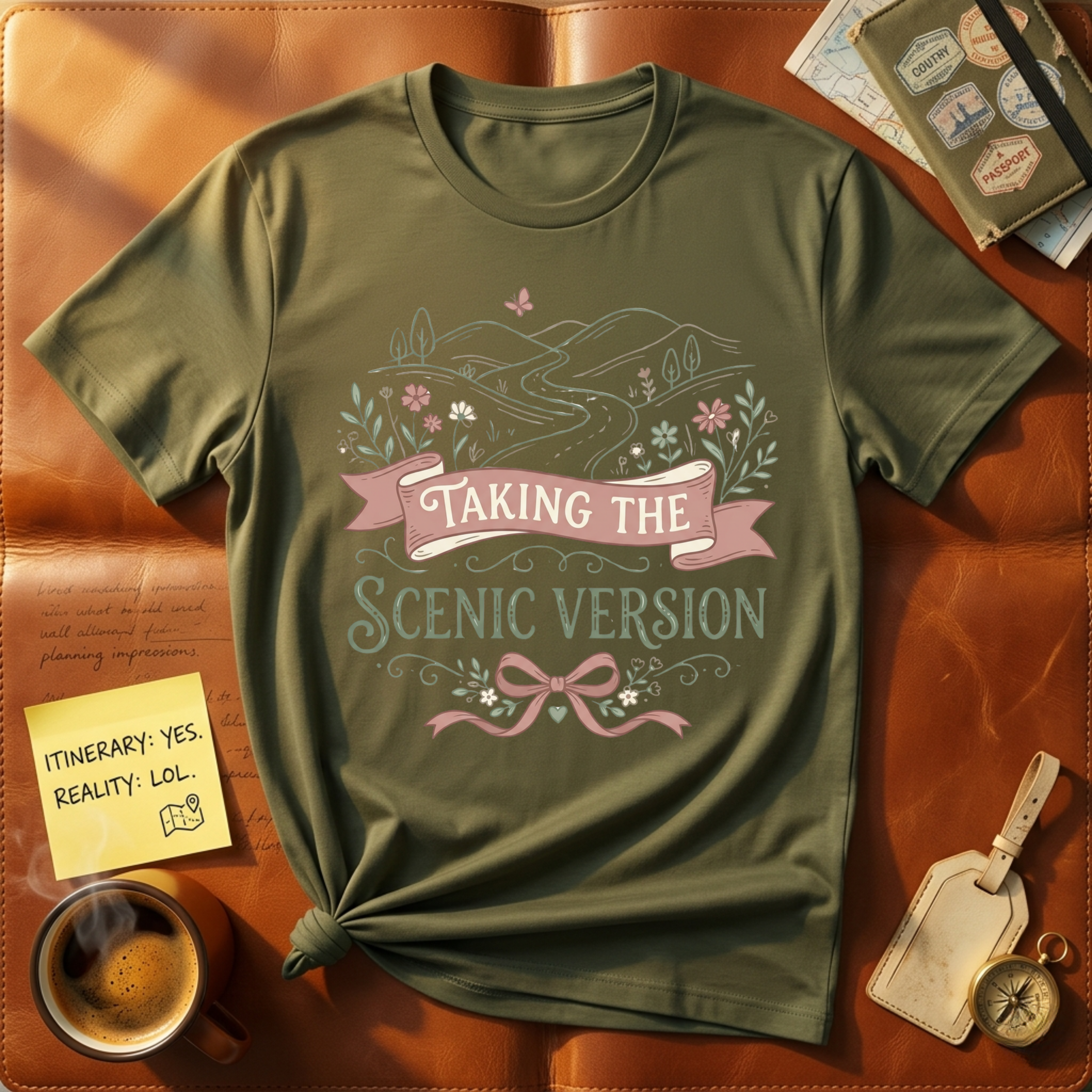 Taking The Scenic Version T-Shirt