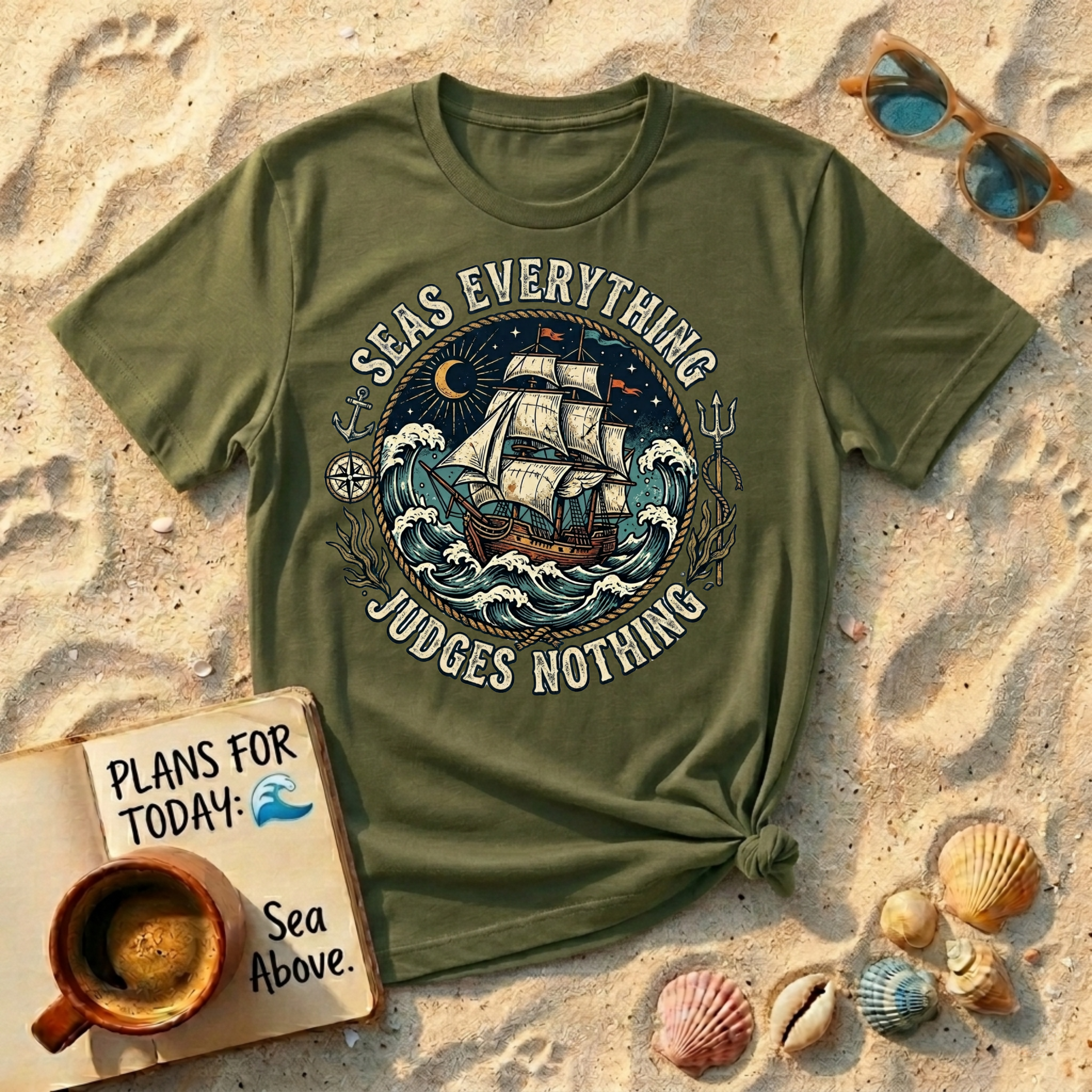 Seas Everything Judges Nothing T-Shirt