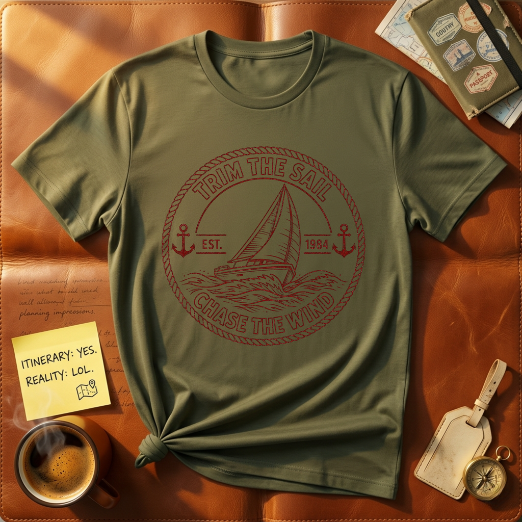 Trim the Sail Chase the Wind T-Shirt
