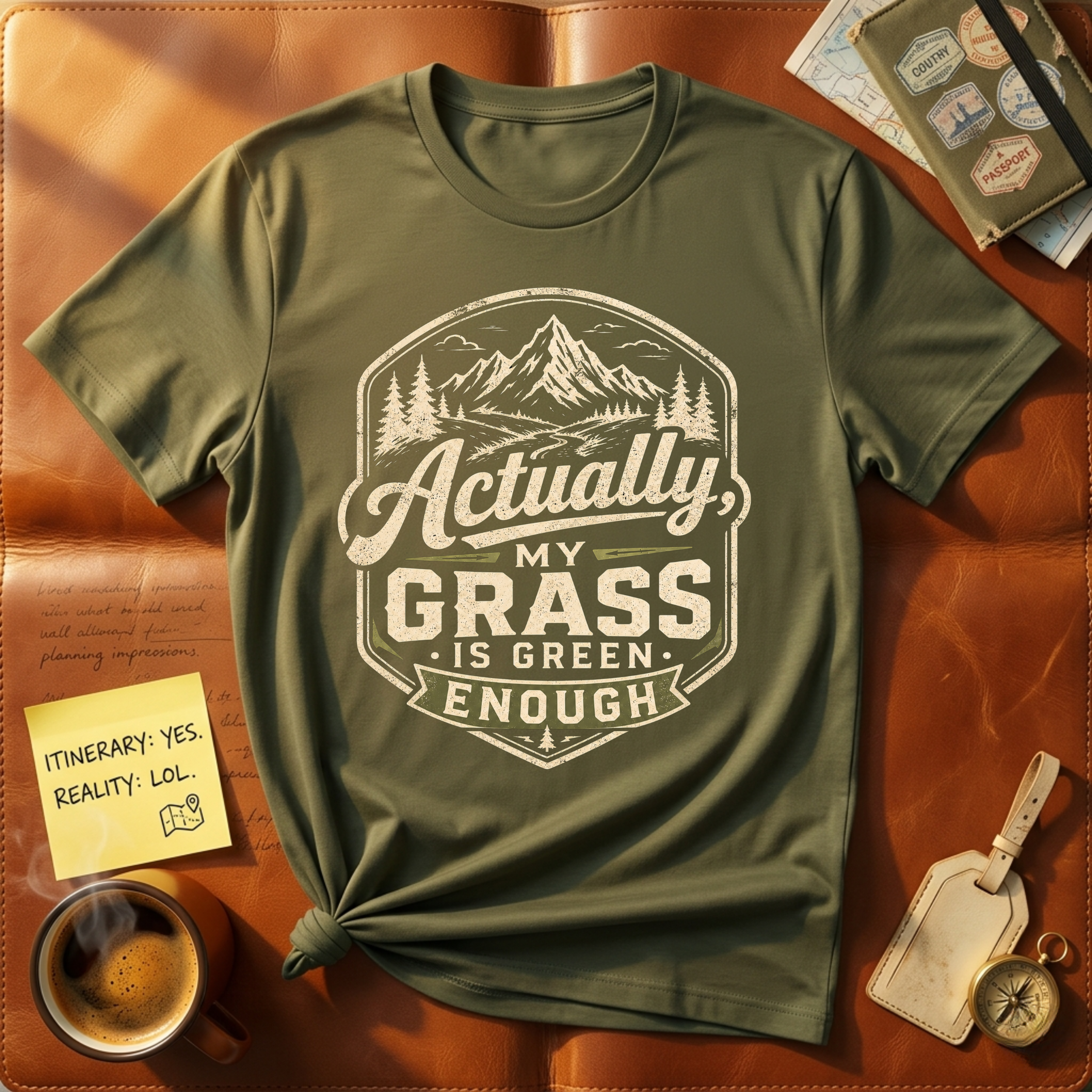 My Grass Is Green Enough T-Shirt