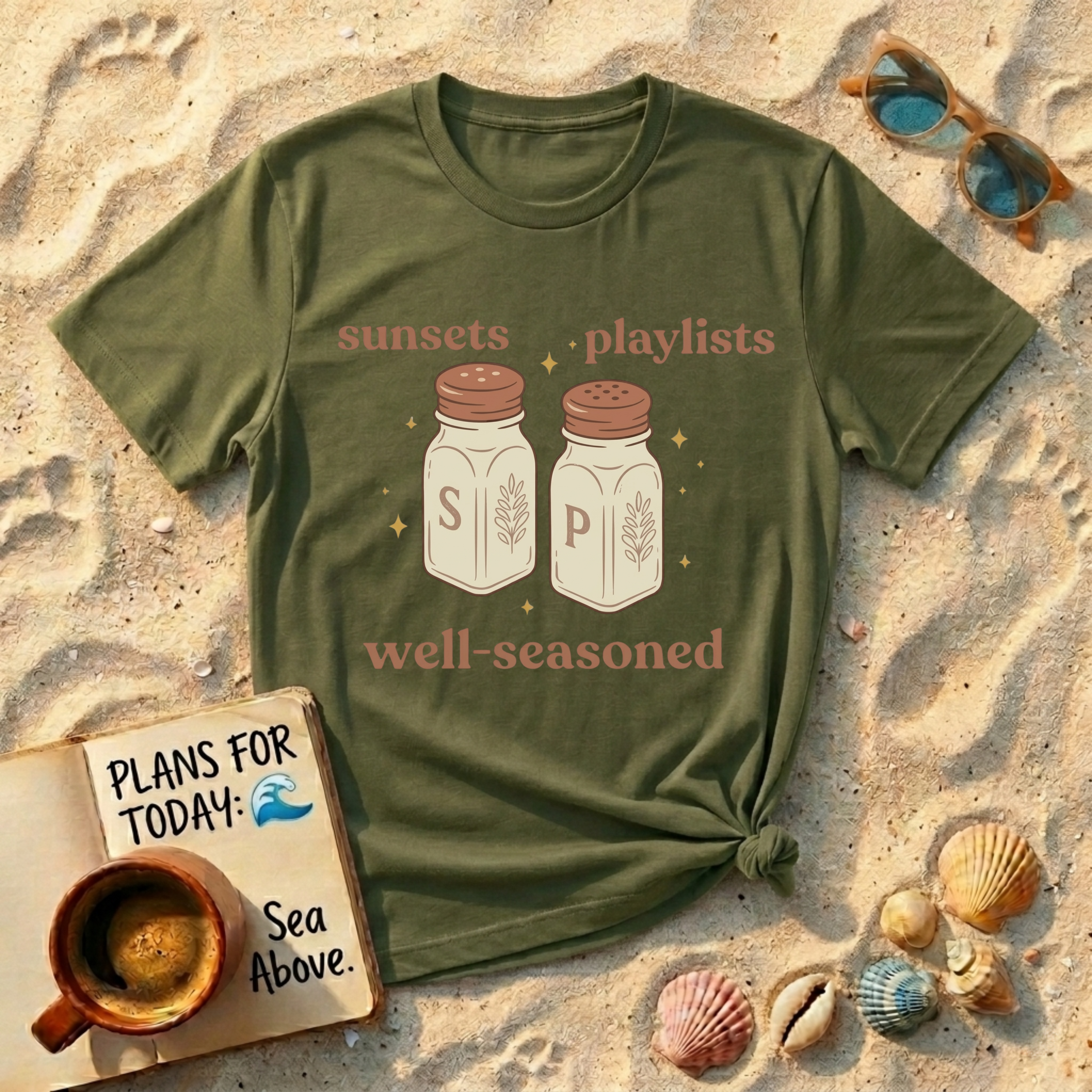 Sunsets Playlists, Well Seasoned T-Shirt