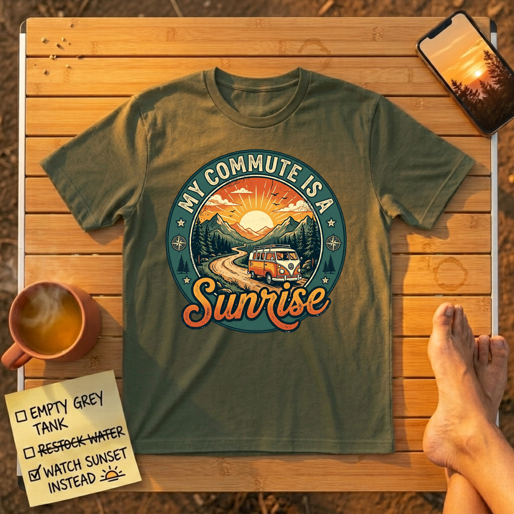 My Commute Is A Sunrise T-Shirt
