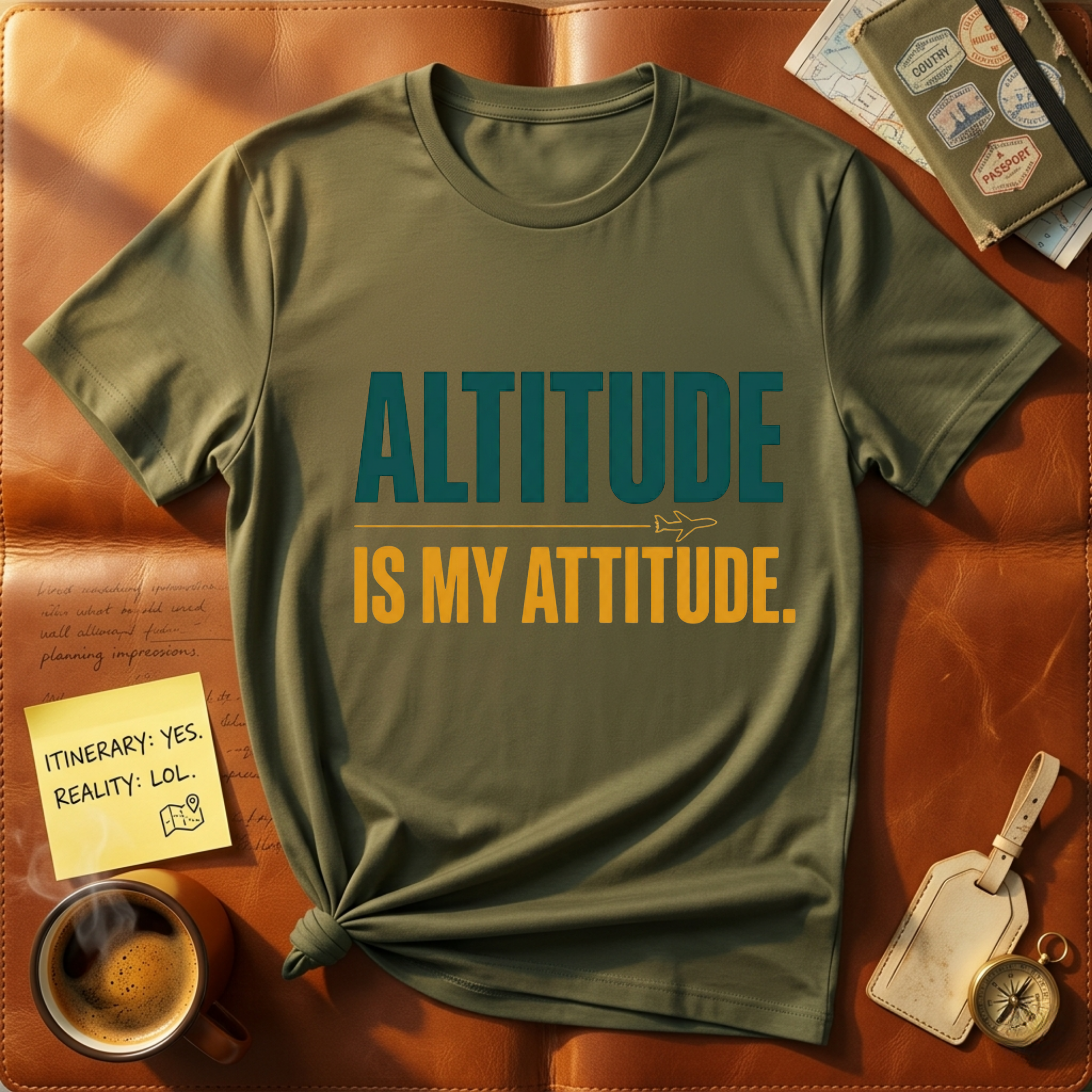 Altitude is my attitude T-Shirt
