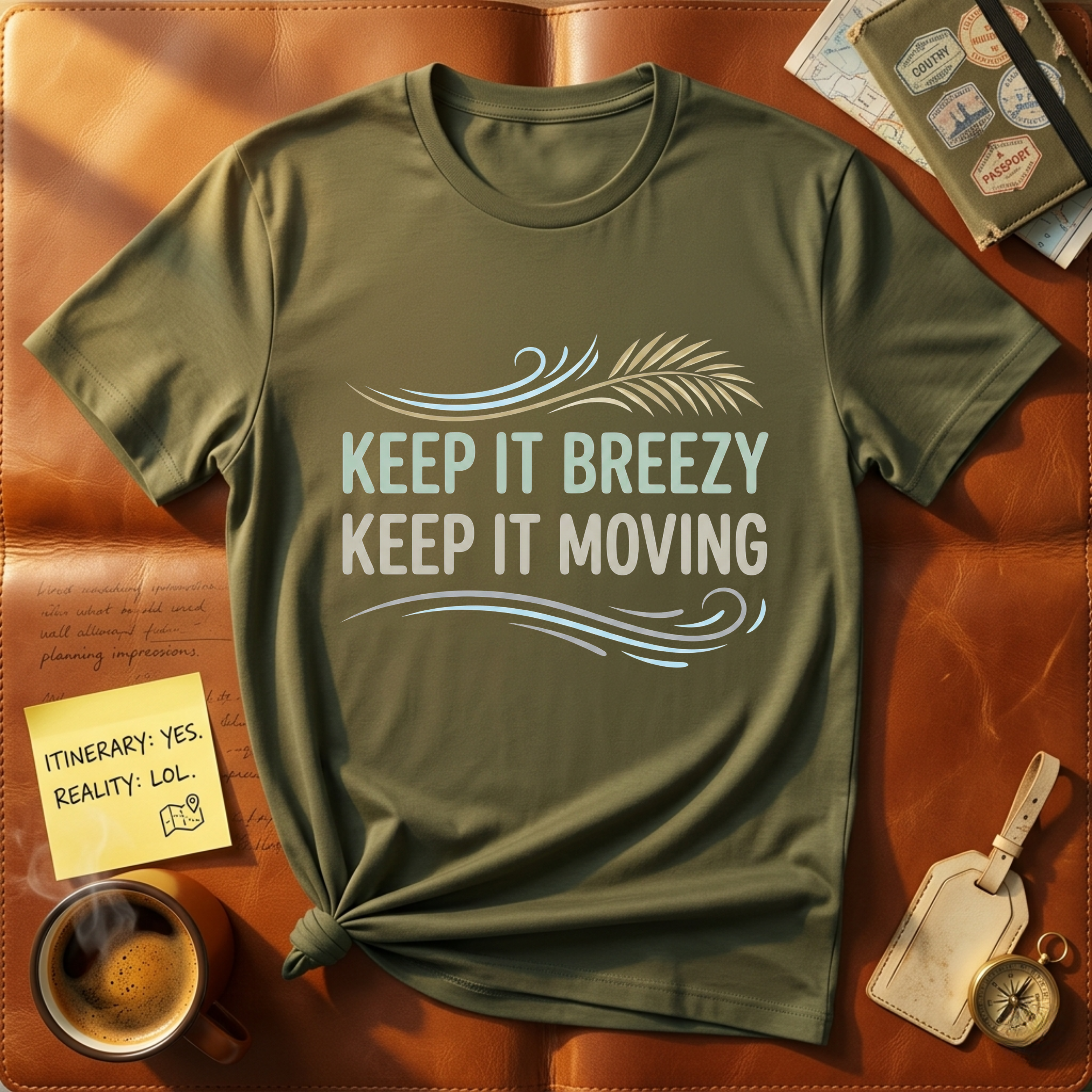 Keep It Breezy Keep It Moving T-Shirt