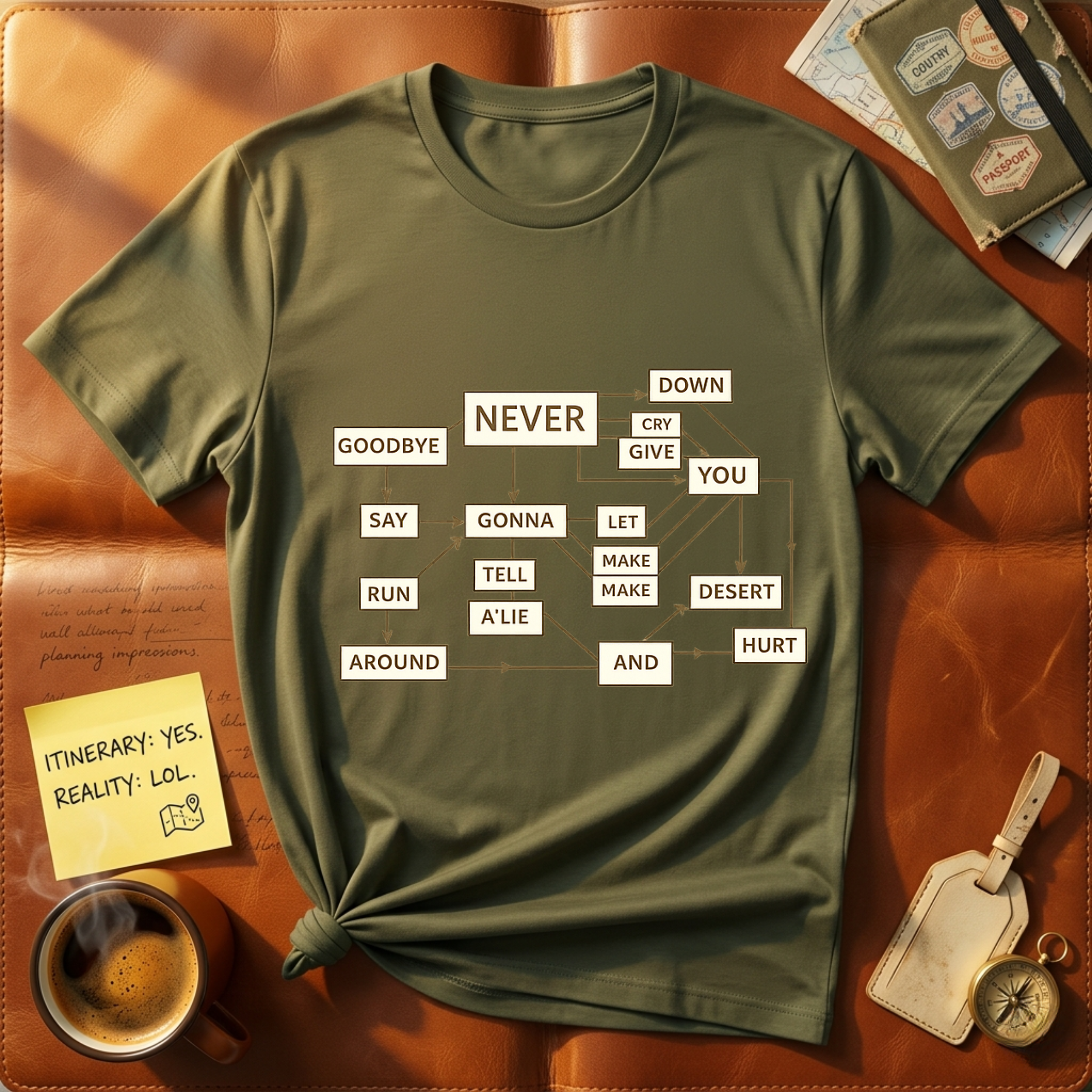 Never Gonna Give You Up T-Shirt