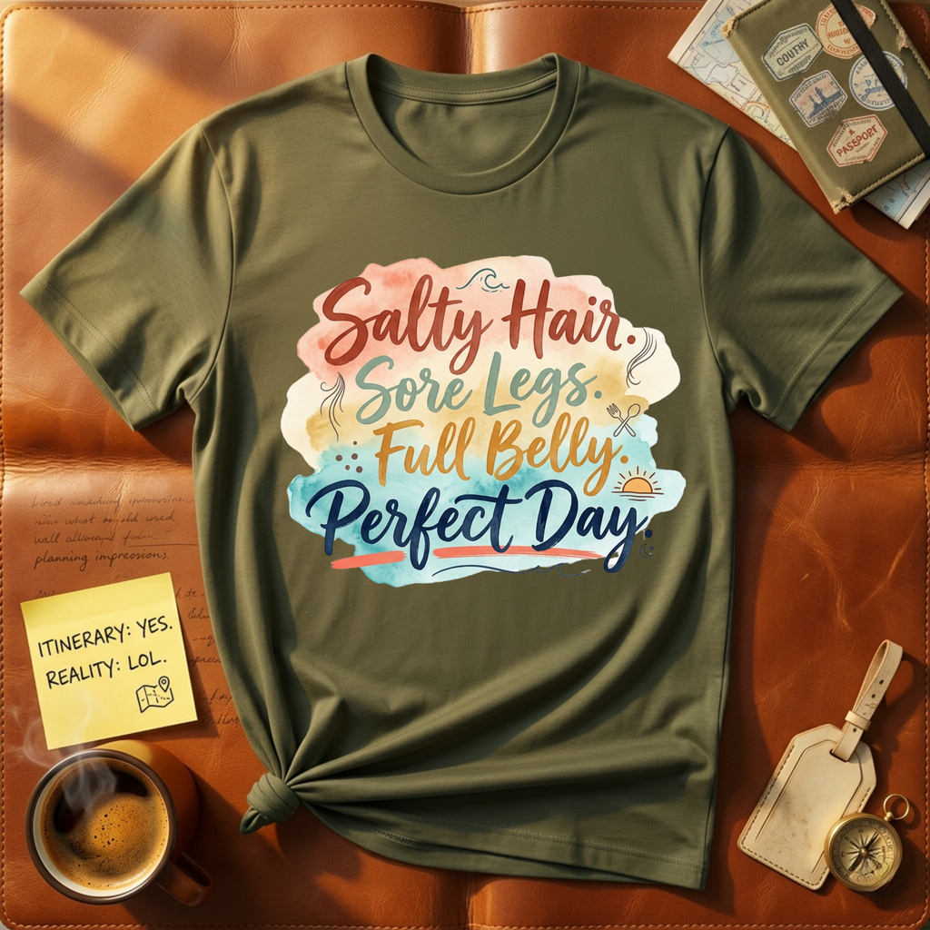 Salty Hair Sore Legs T-Shirt