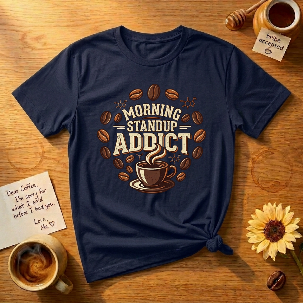 Morning Standup Addict T-Shirt