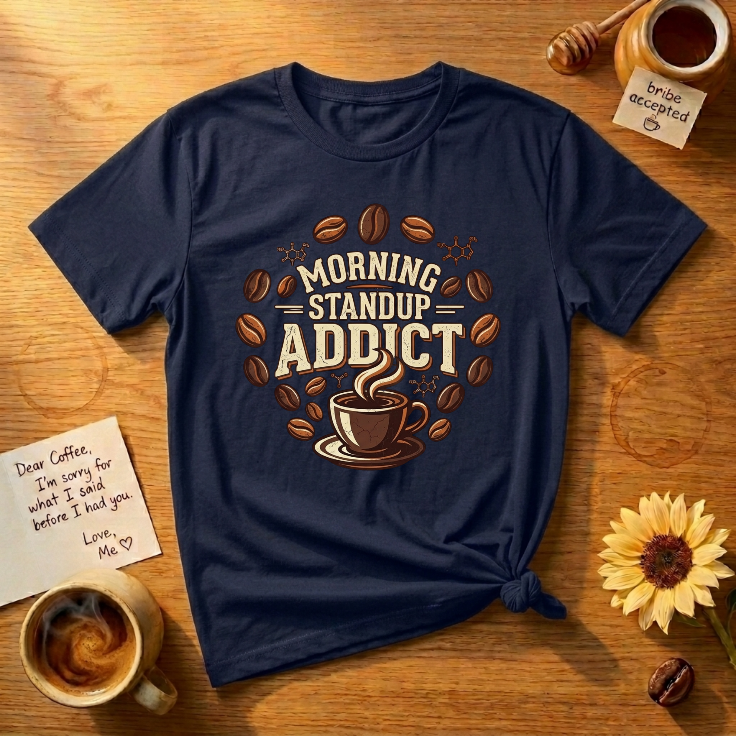 Morning Standup Addict T-Shirt