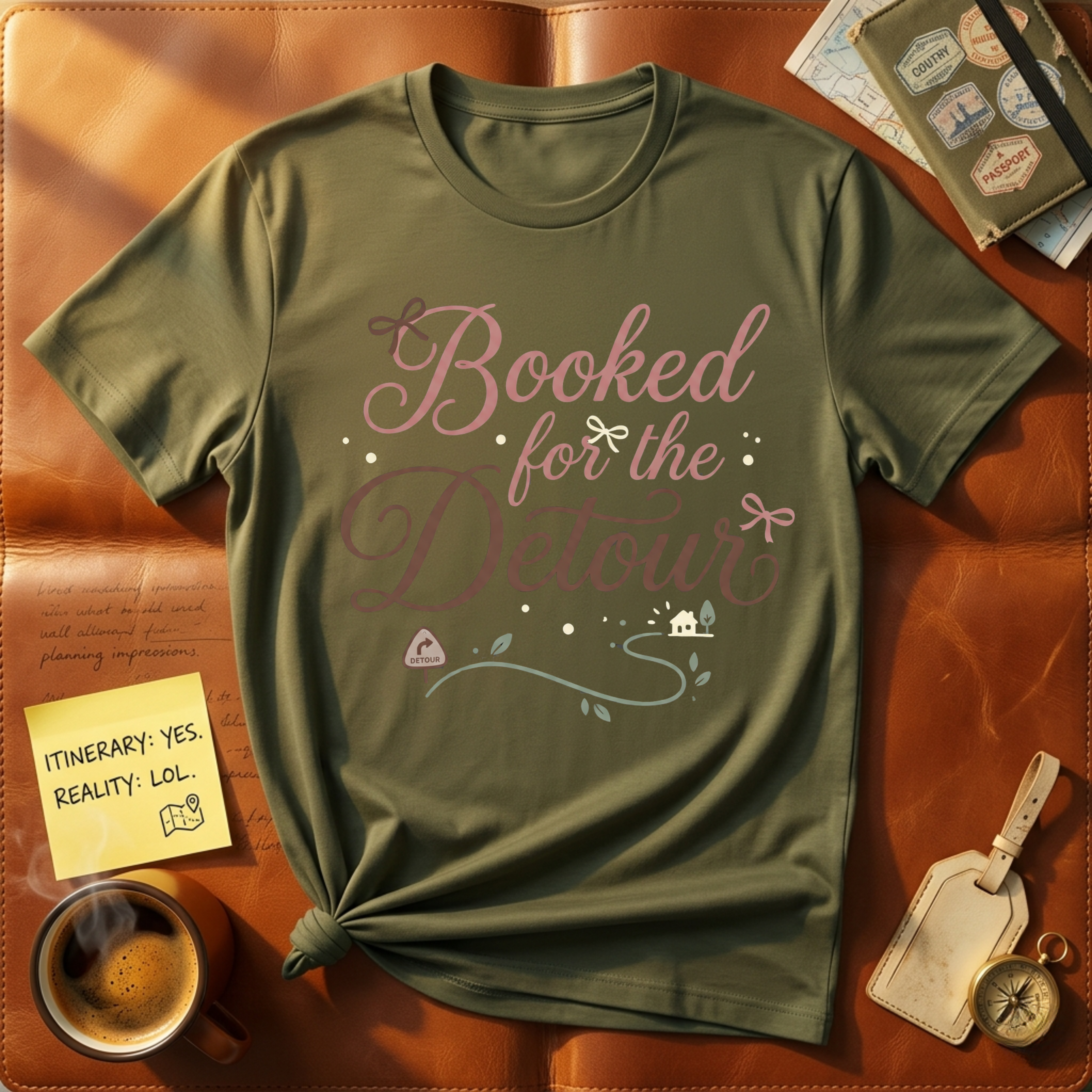 Booked For The Detour T-Shirt
