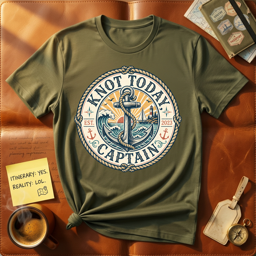Knot Today Captain T-Shirt
