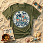 Low Tide High Vibes Vintage T-Shirt