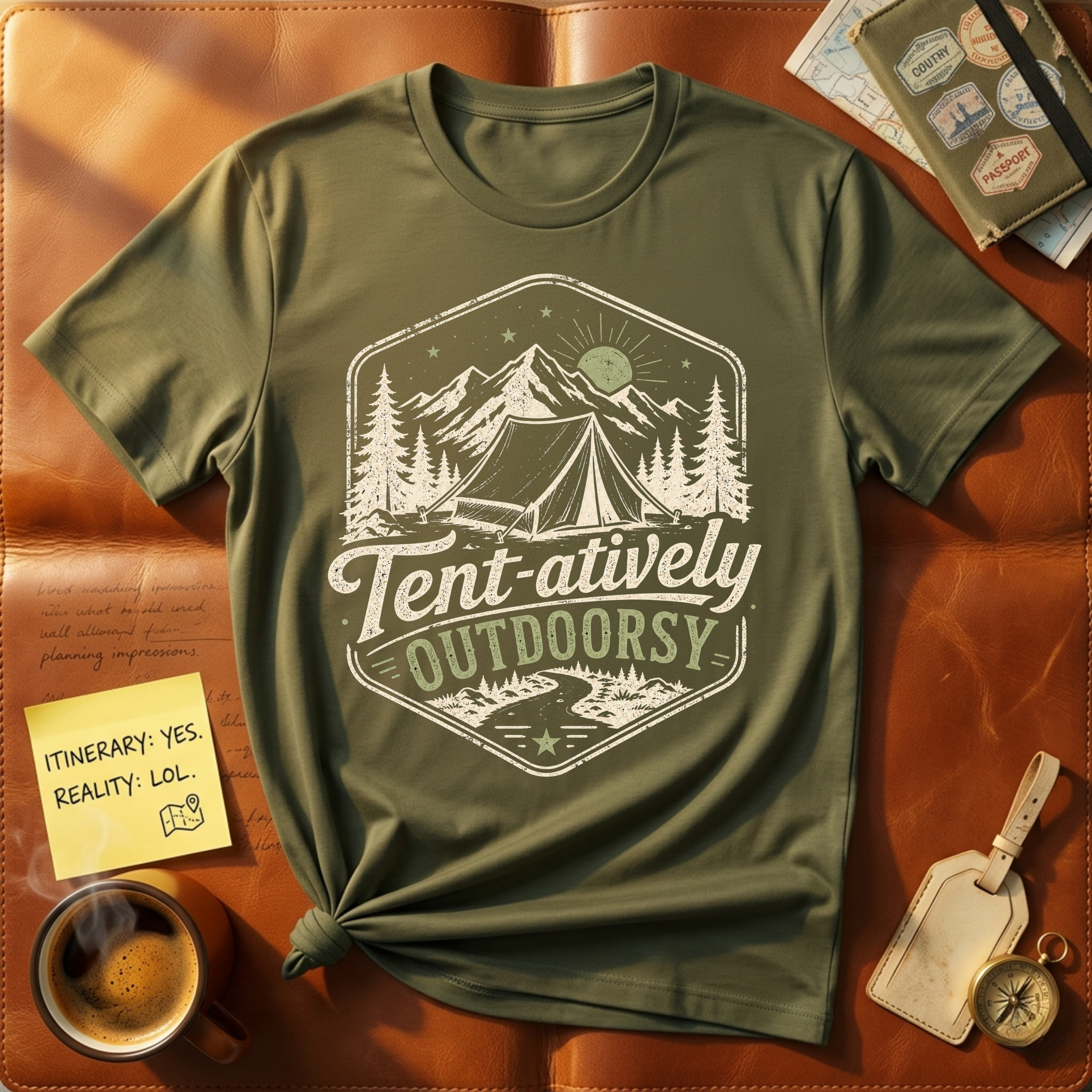 Tent-atively outdoorsy T-Shirt