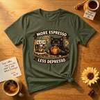 More Espresso Less Depresso T-Shirt