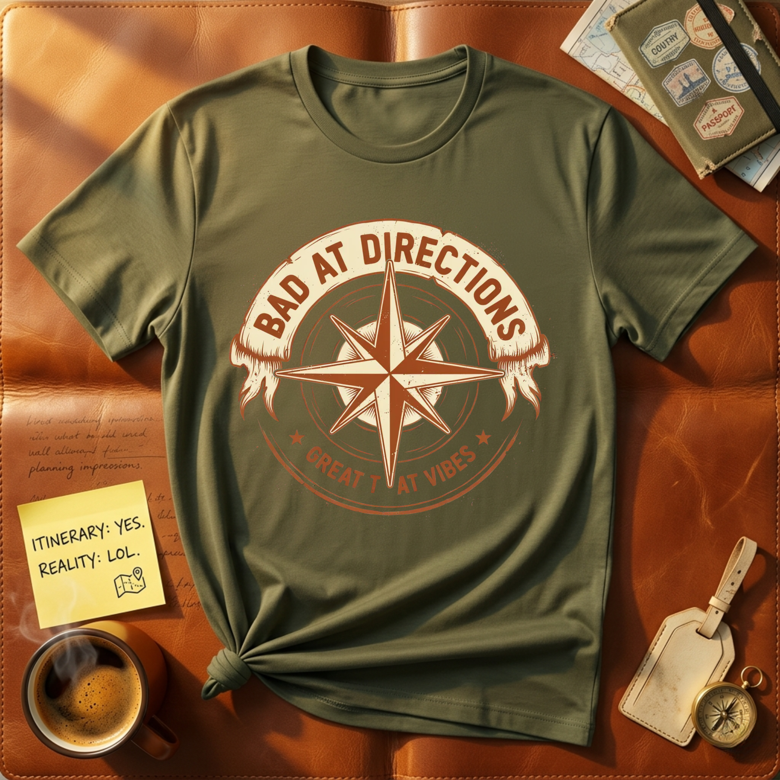 Bad At Directions T-Shirt