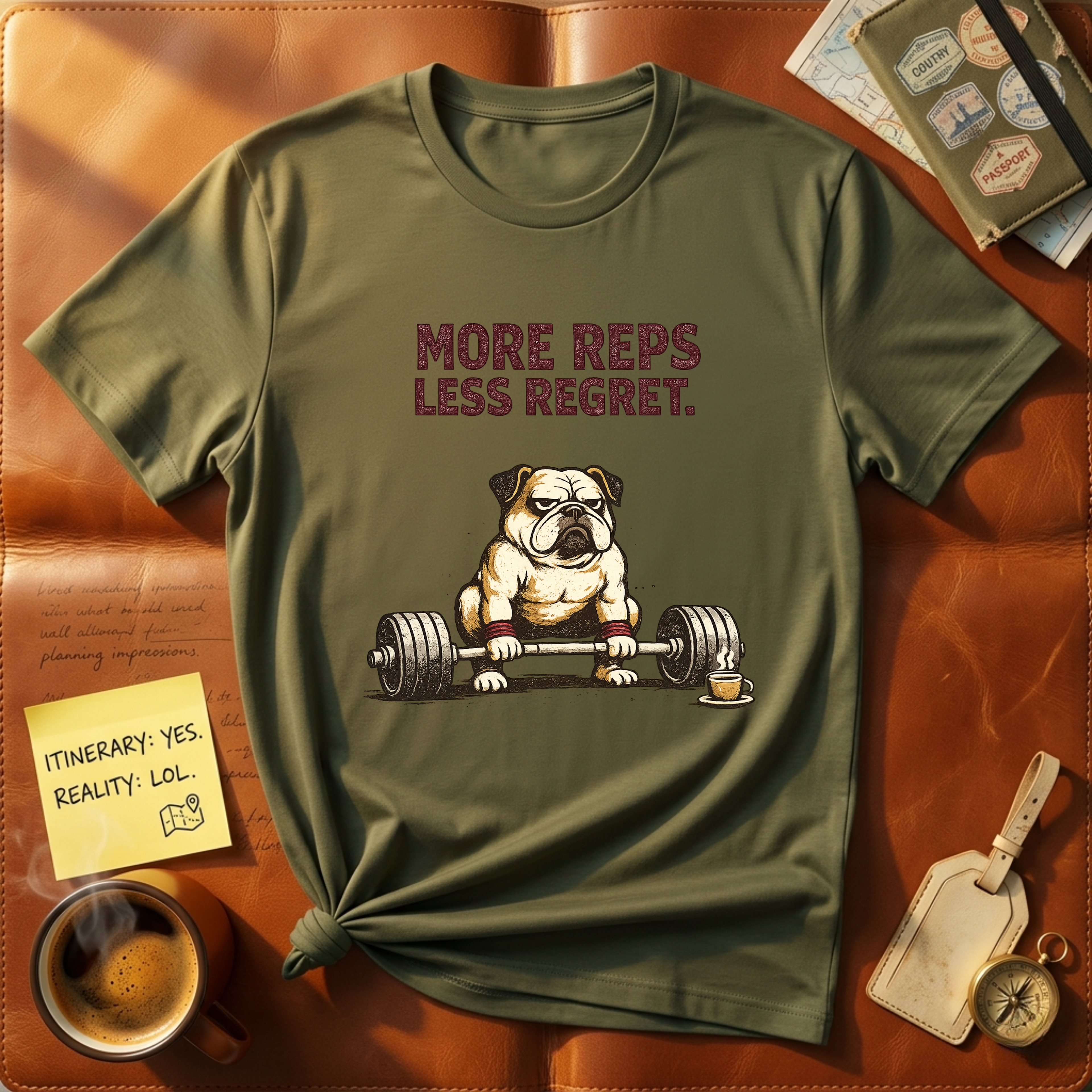 More Reps Less Regret T-Shirt