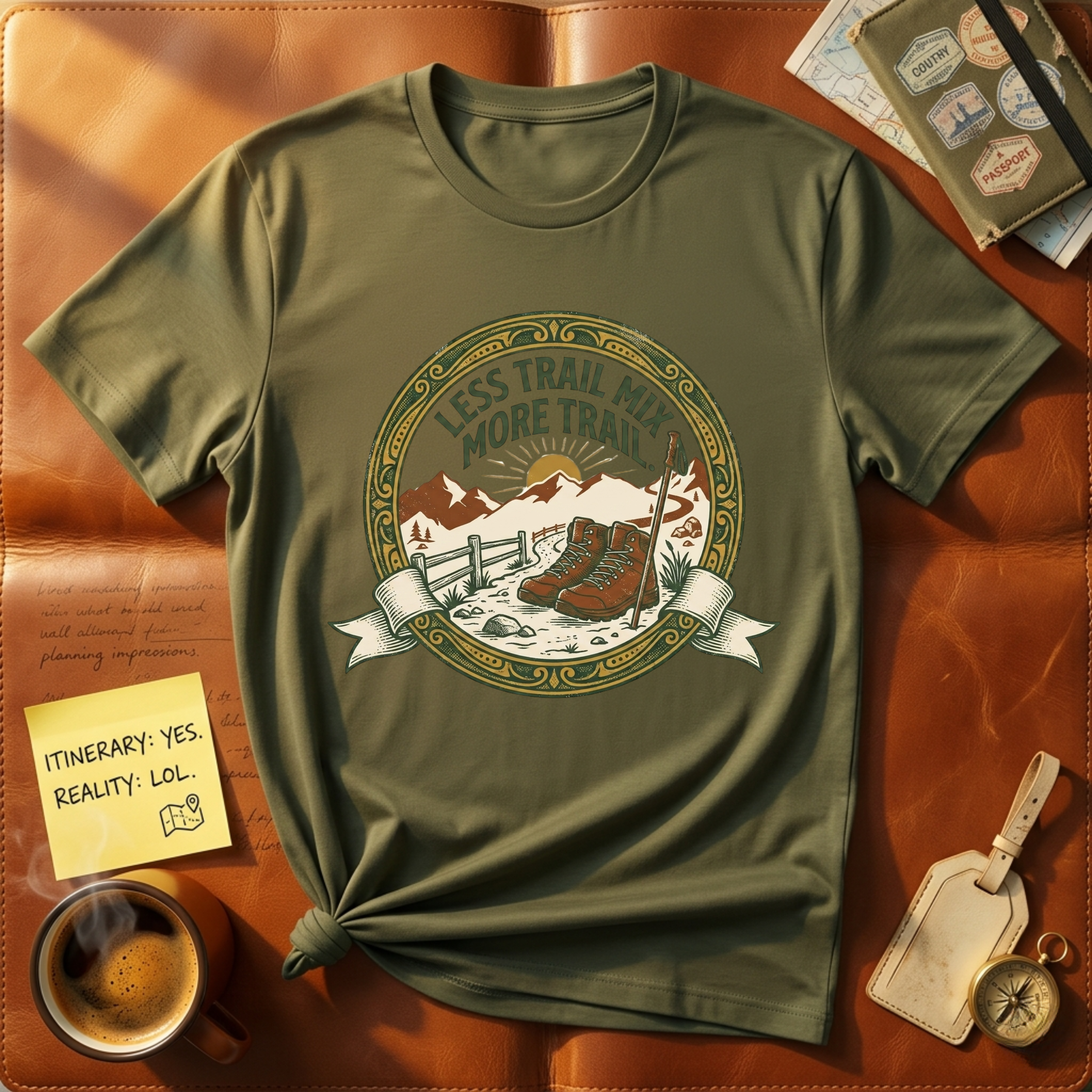 Less Trail Mix More Trail T-Shirt