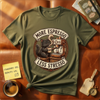 More Espresso Less Stresso T-Shirt