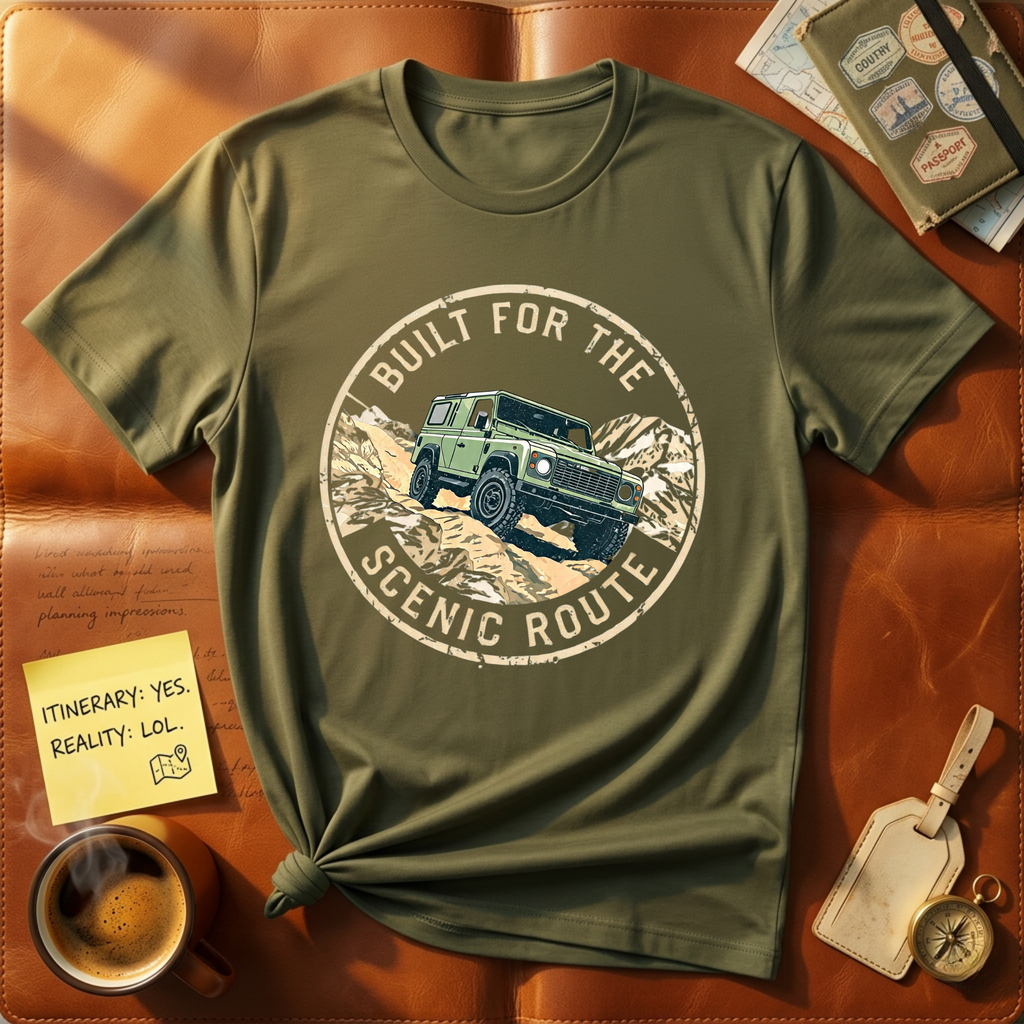 Build For The Scenic Route T-Shirt