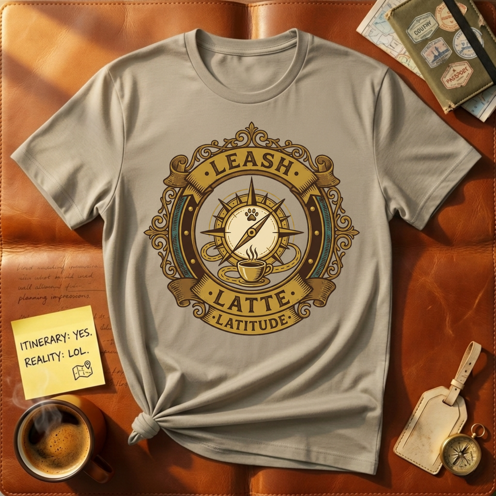 Leash Latte Latitude T-Shirt