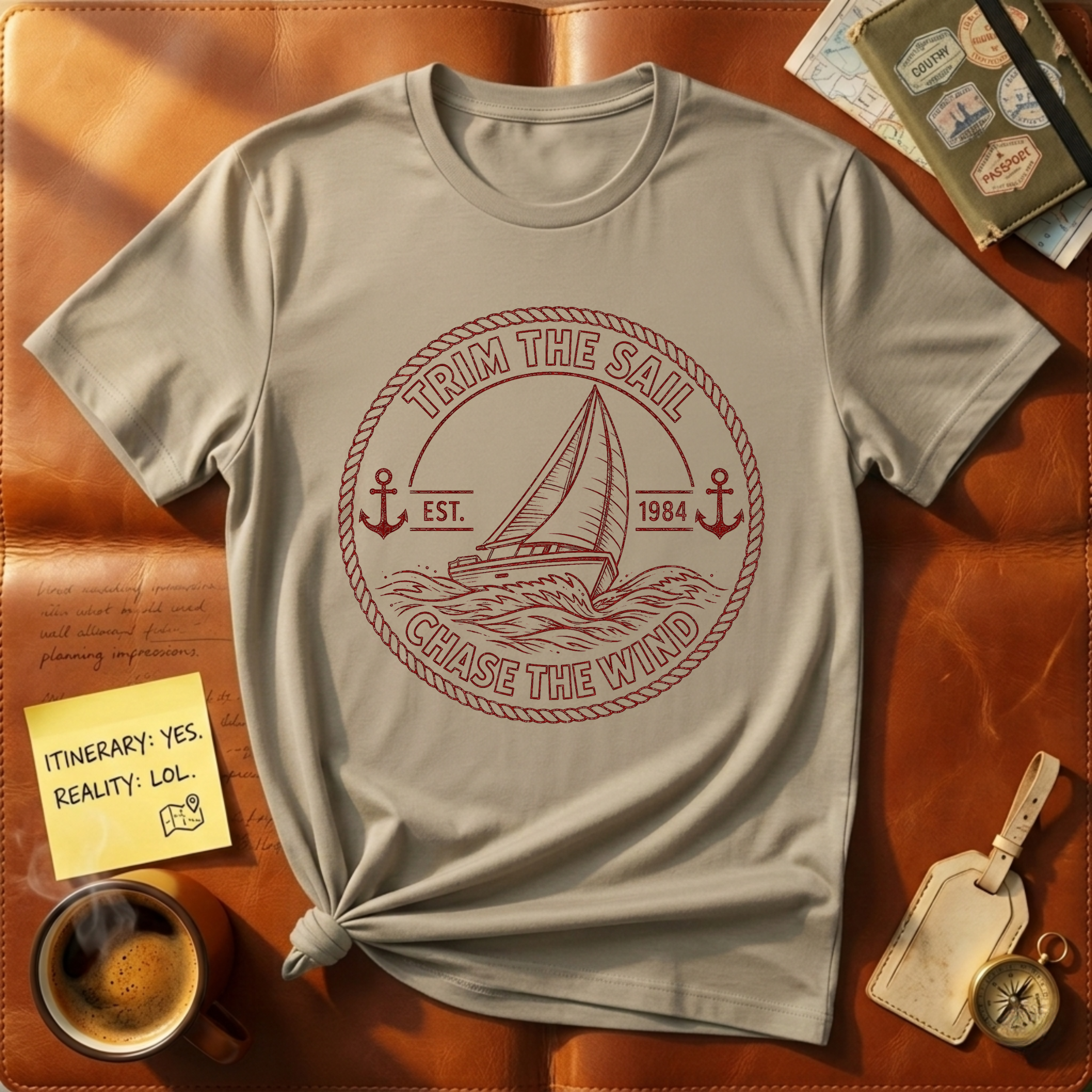 Trim the Sail Chase the Wind T-Shirt