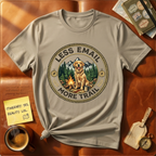 Less Email More Trail Dog T-Shirt