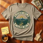 Clock Out Climb On T-Shirt