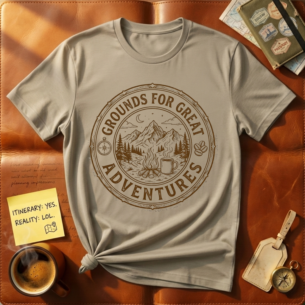 Grounds For Great Adventures Original T-Shirt