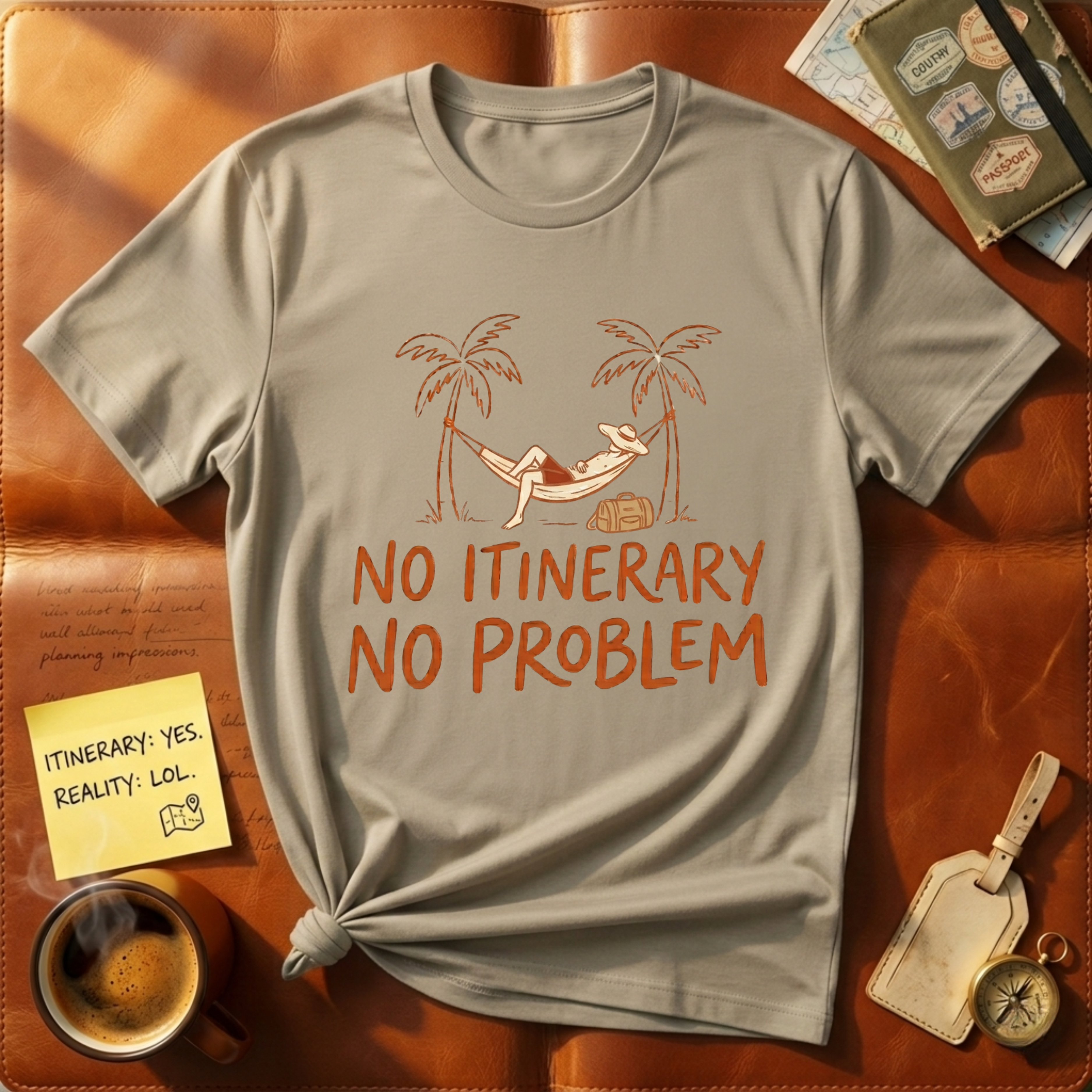 No Itinerary No Problem T-Shirt