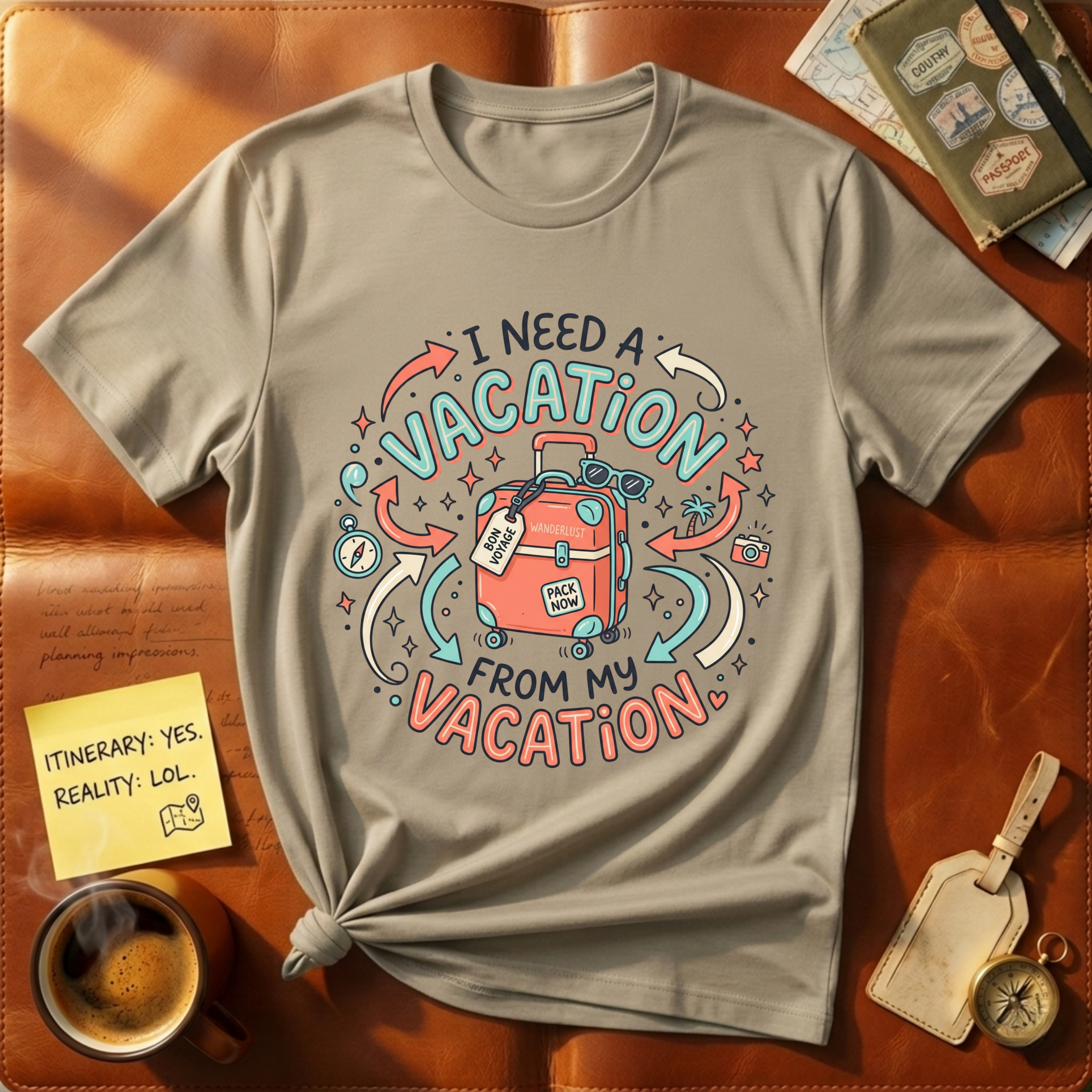 I Need A Vacation From My Vacation T-Shirt