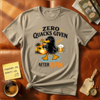 Zero Quacks Given travel T-Shirt
