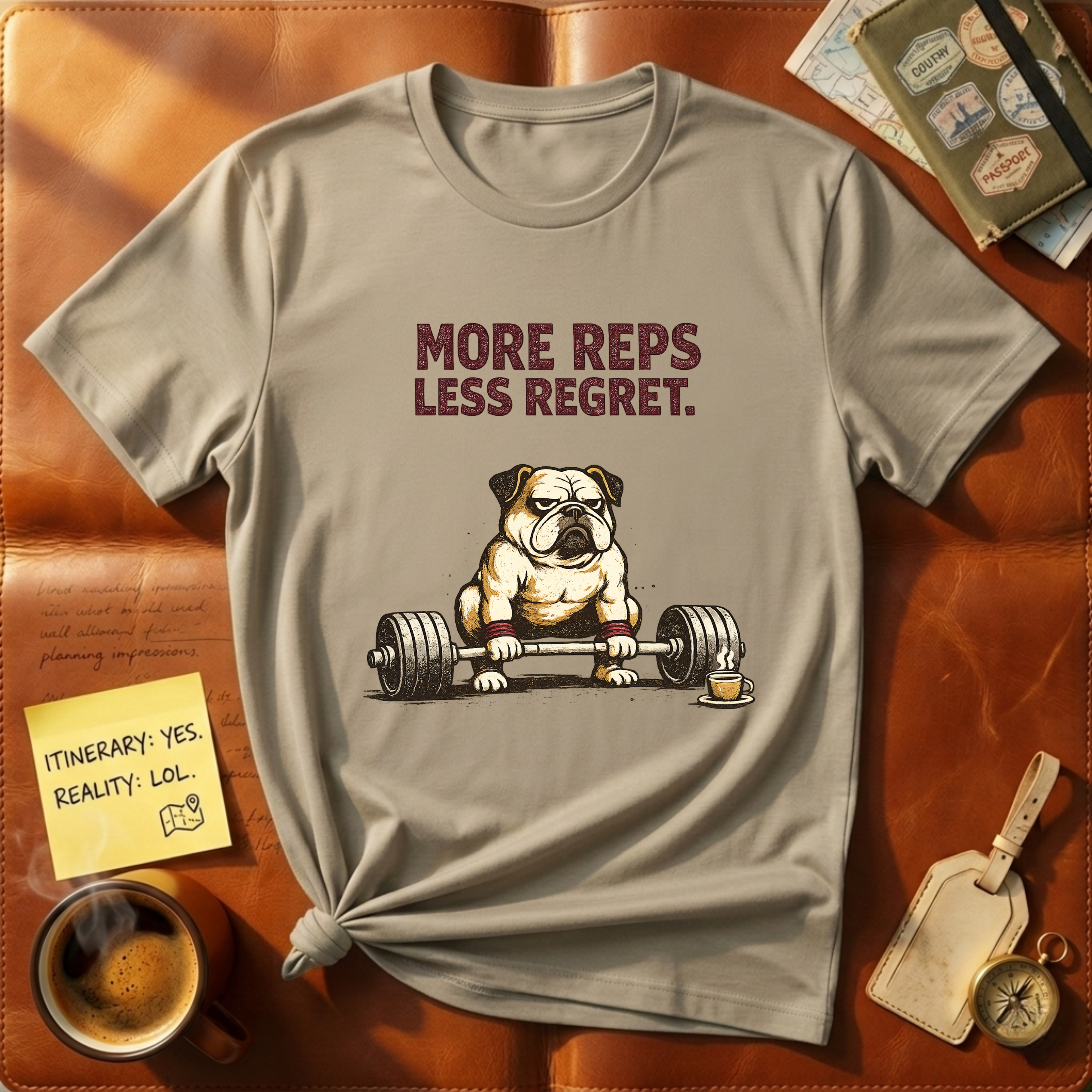 More Reps Less Regret T-Shirt